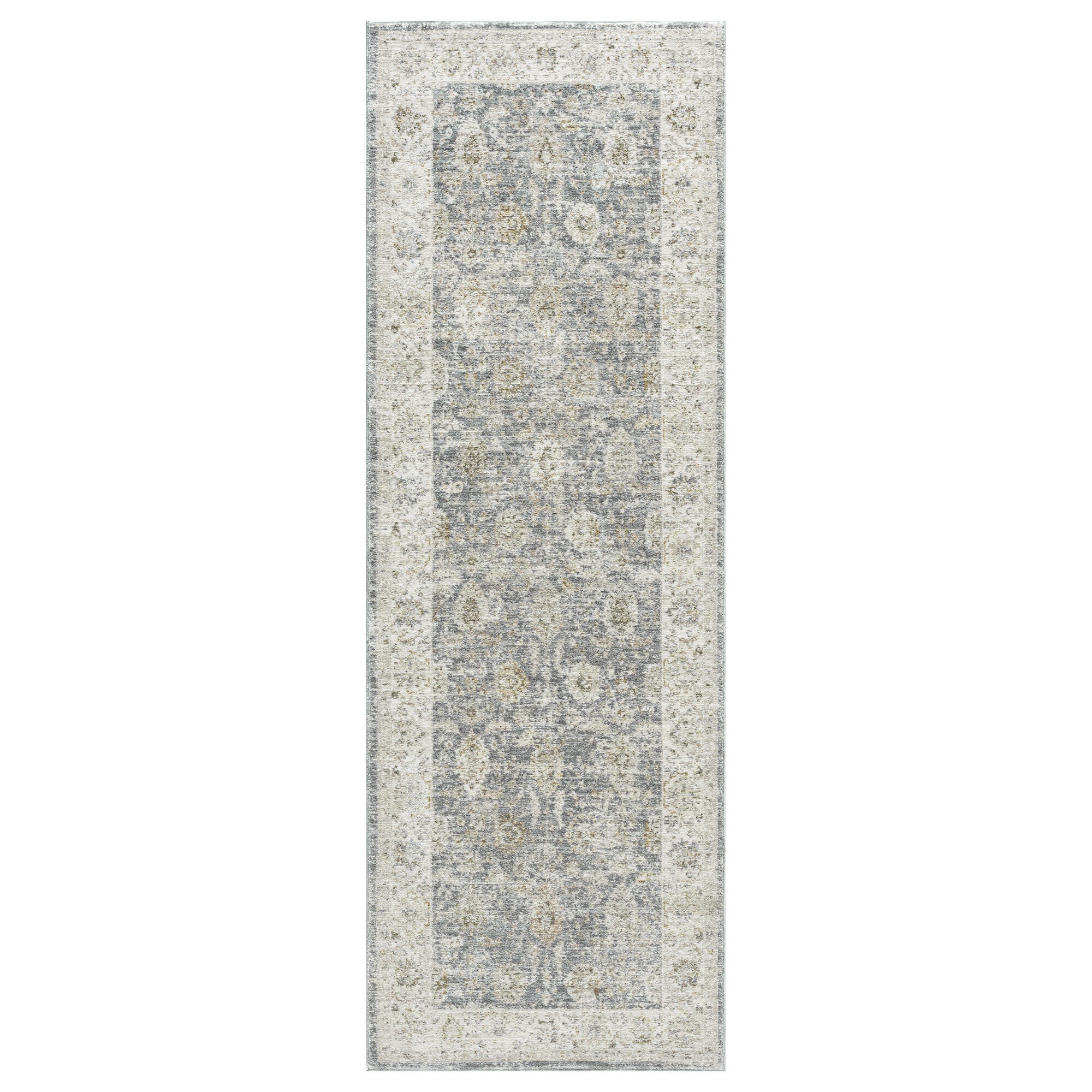 Suvii Home Coastal Cove 2'7" x 7'10" Runner Rug, Blue/Multi, large