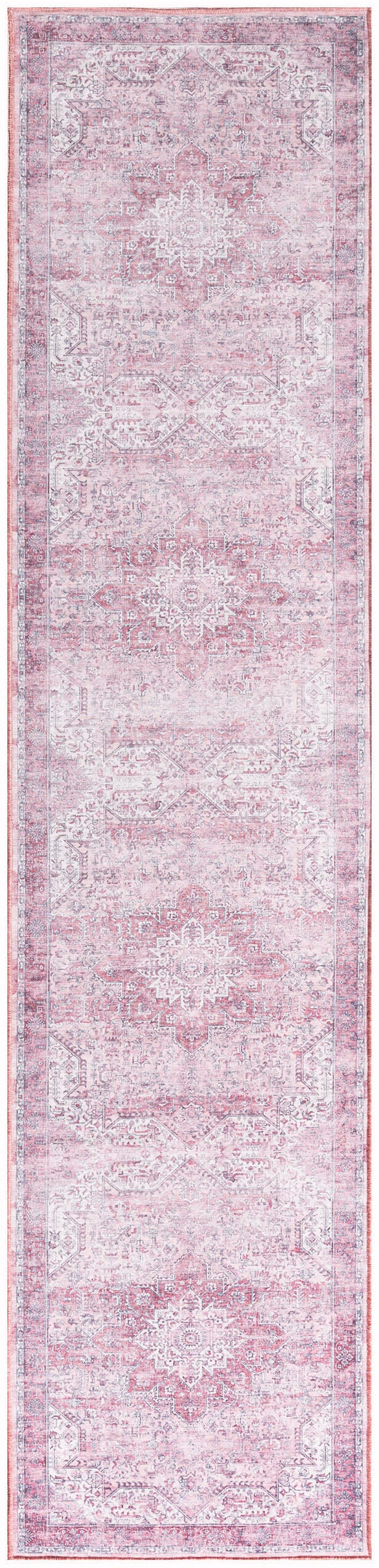 Nourison Home Persian 2'2" x 10' Runner Rug, Pink, large