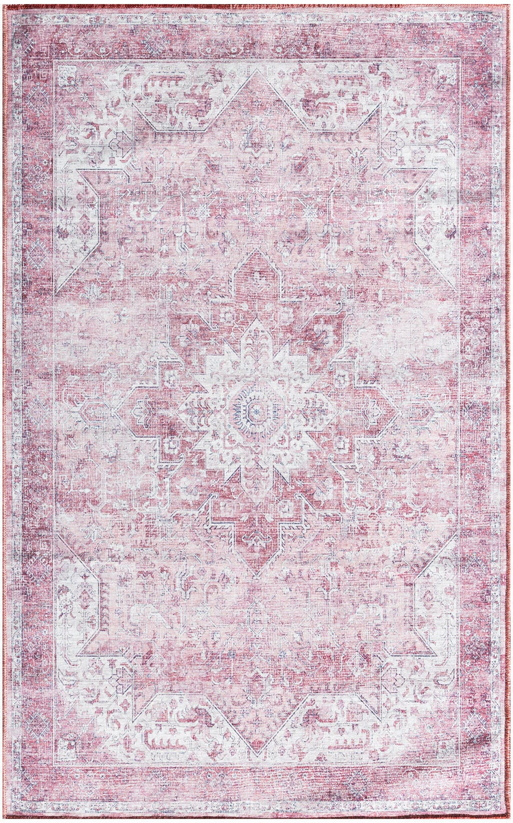 Nourison Home Persian 3' x 5' Area Rug, Pink, large