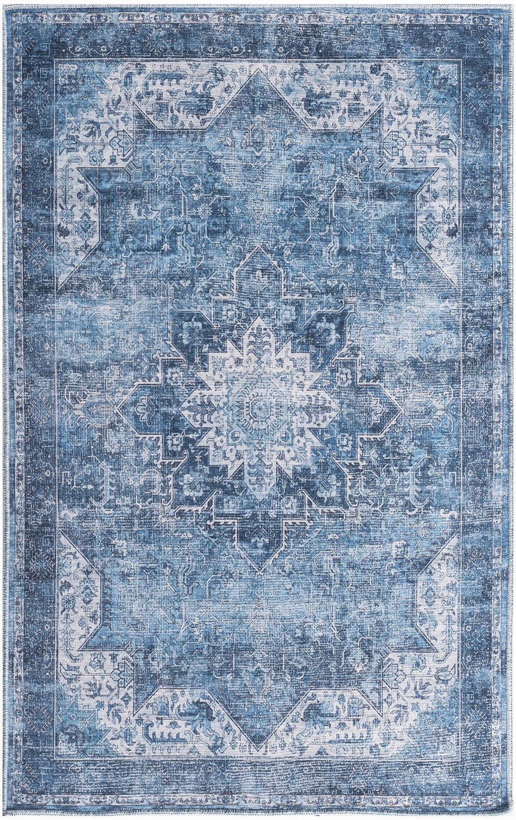 Nourison Home Persian 3' x 5' Area Rug, Blue, large