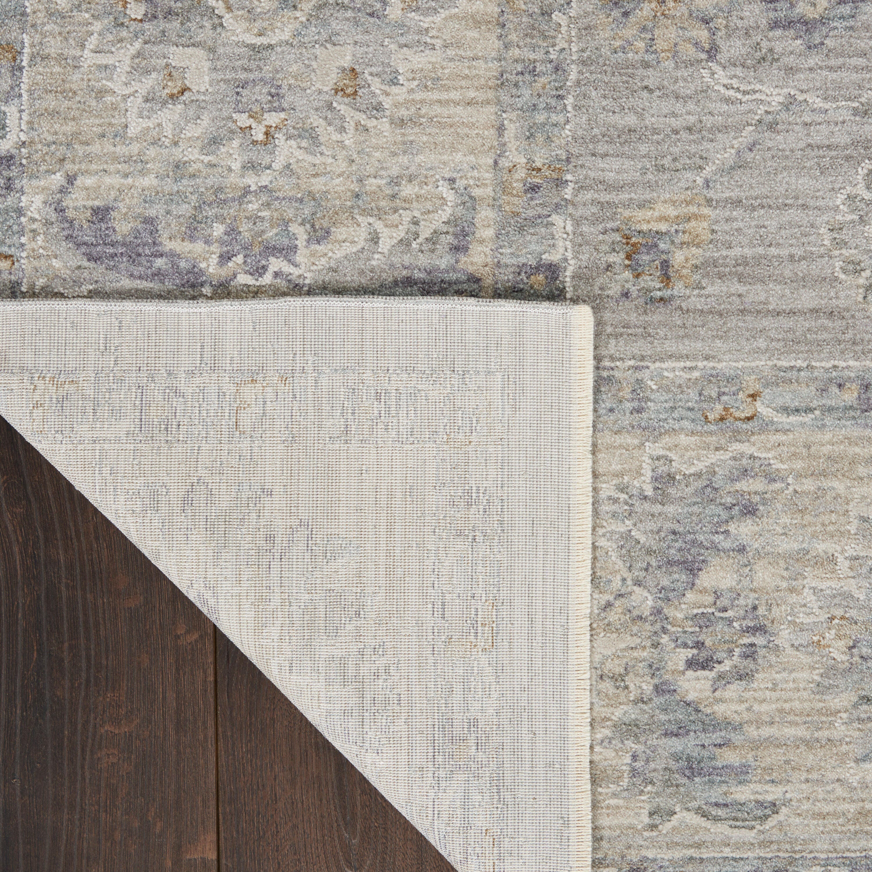 Nourison Home Infinite Motif 5'3" x 7'8" Area Rug, Gray, large