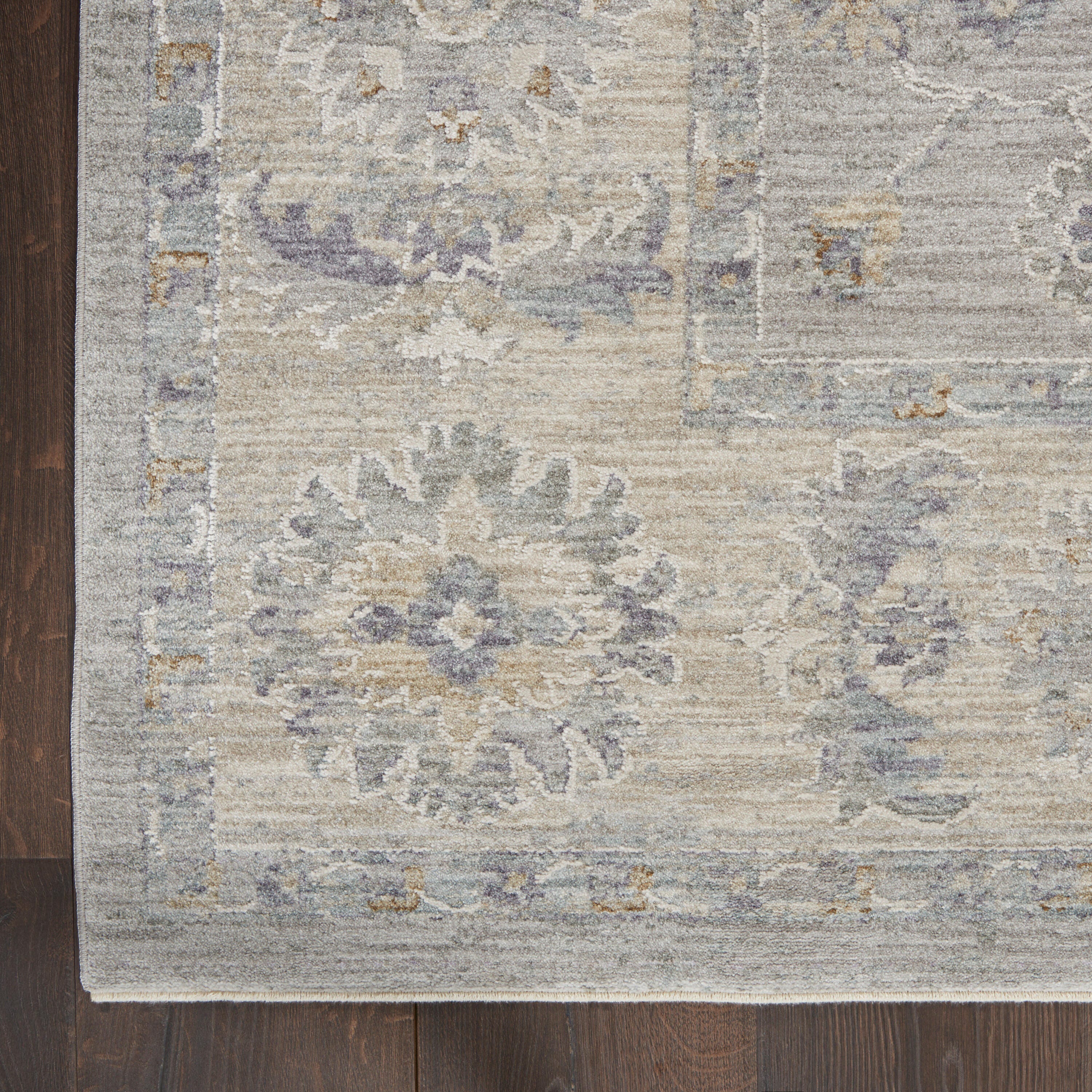Nourison Home Infinite Motif 5'3" x 7'8" Area Rug, Gray, large