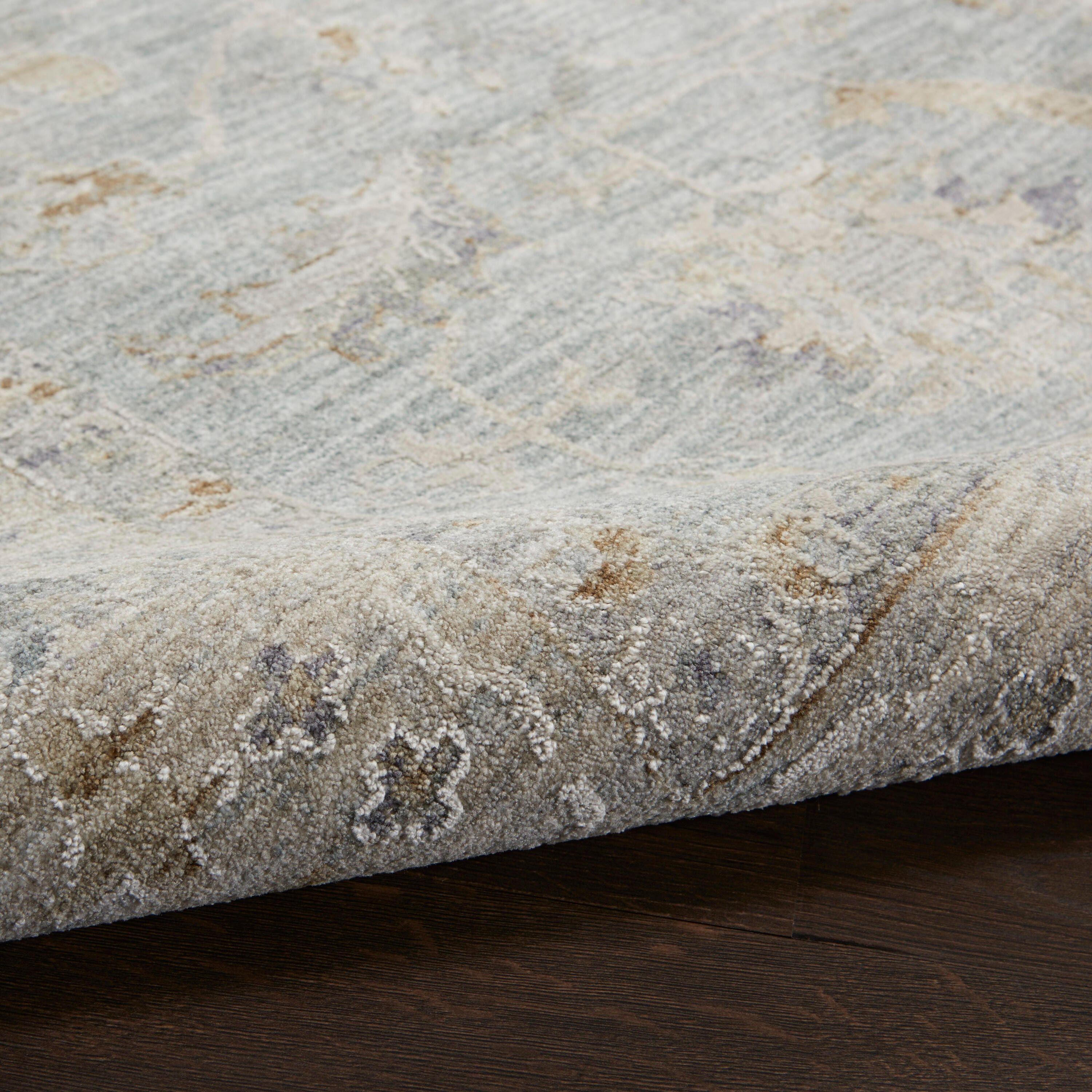 Nourison Home Infinite Antique 5'3" x 7'8" Area Rug, Blue, large