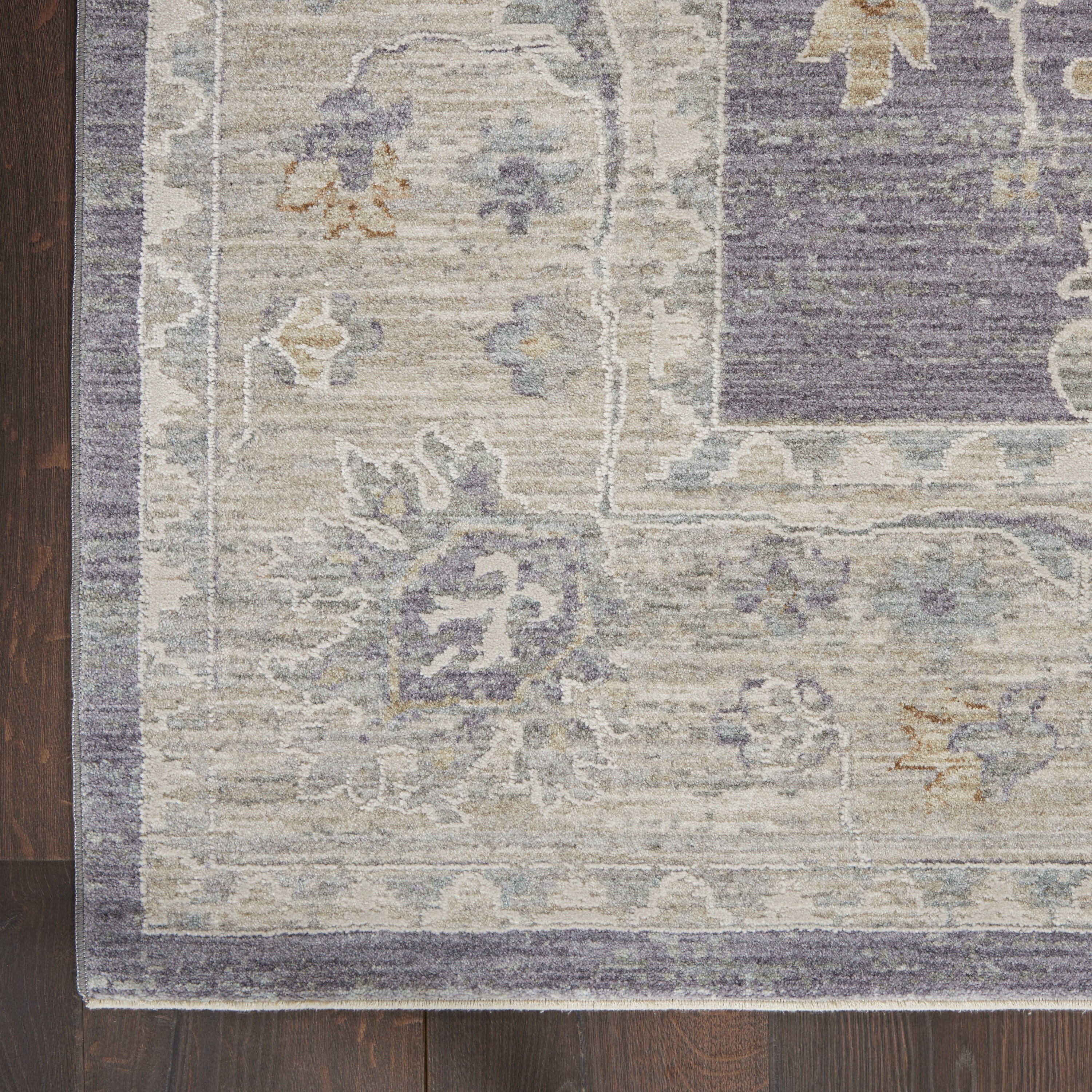 Nourison Home Infinite Blossoms 3'11" x 5'11" Area Rug, Gray/Cream, large
