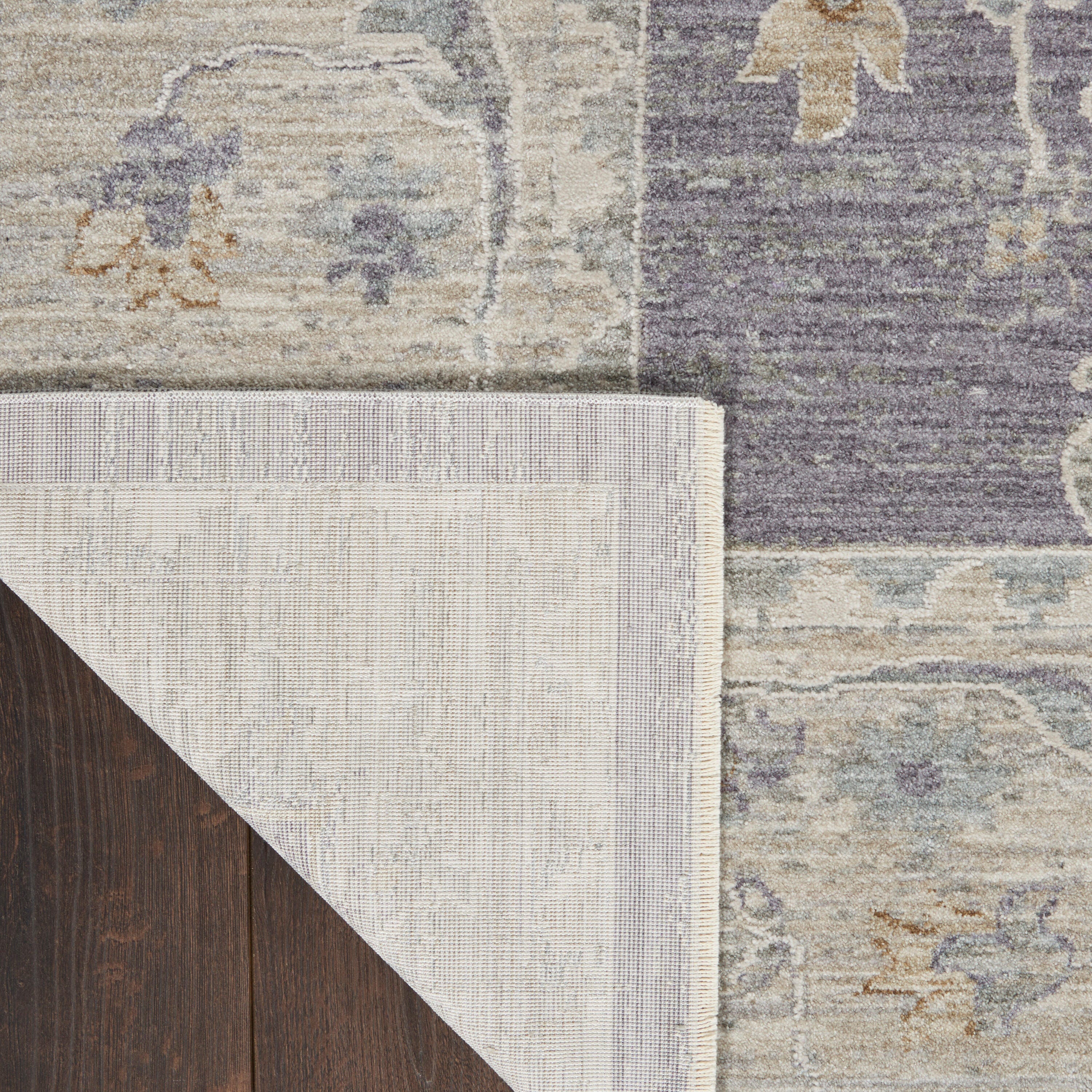Nourison Home Infinite Blossoms 5'3" x 7'8" Area Rug, Gray/Cream, large