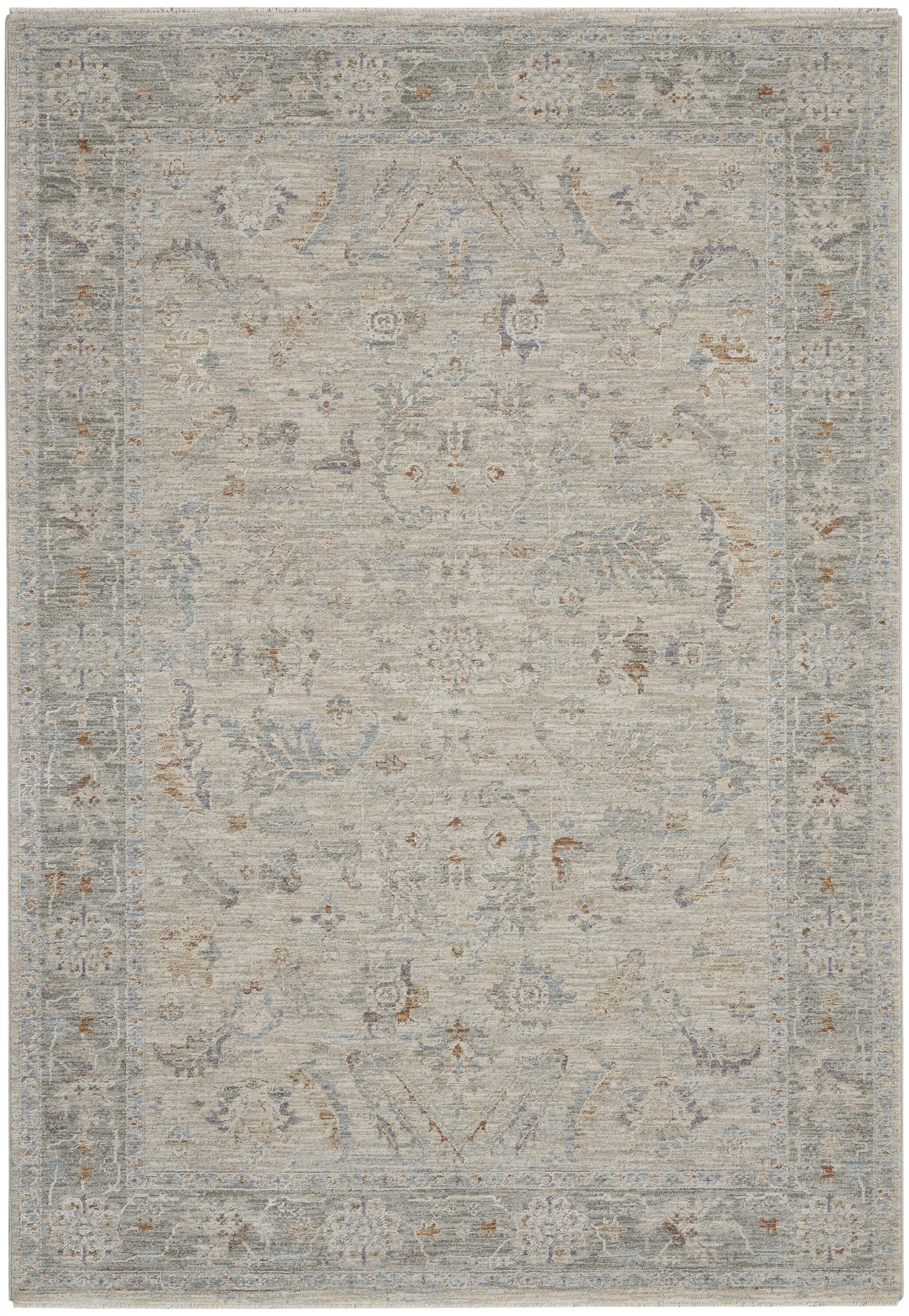 Nourison Home Infinite Antique 5'3" x 7'8" Area Rug, Gray, large
