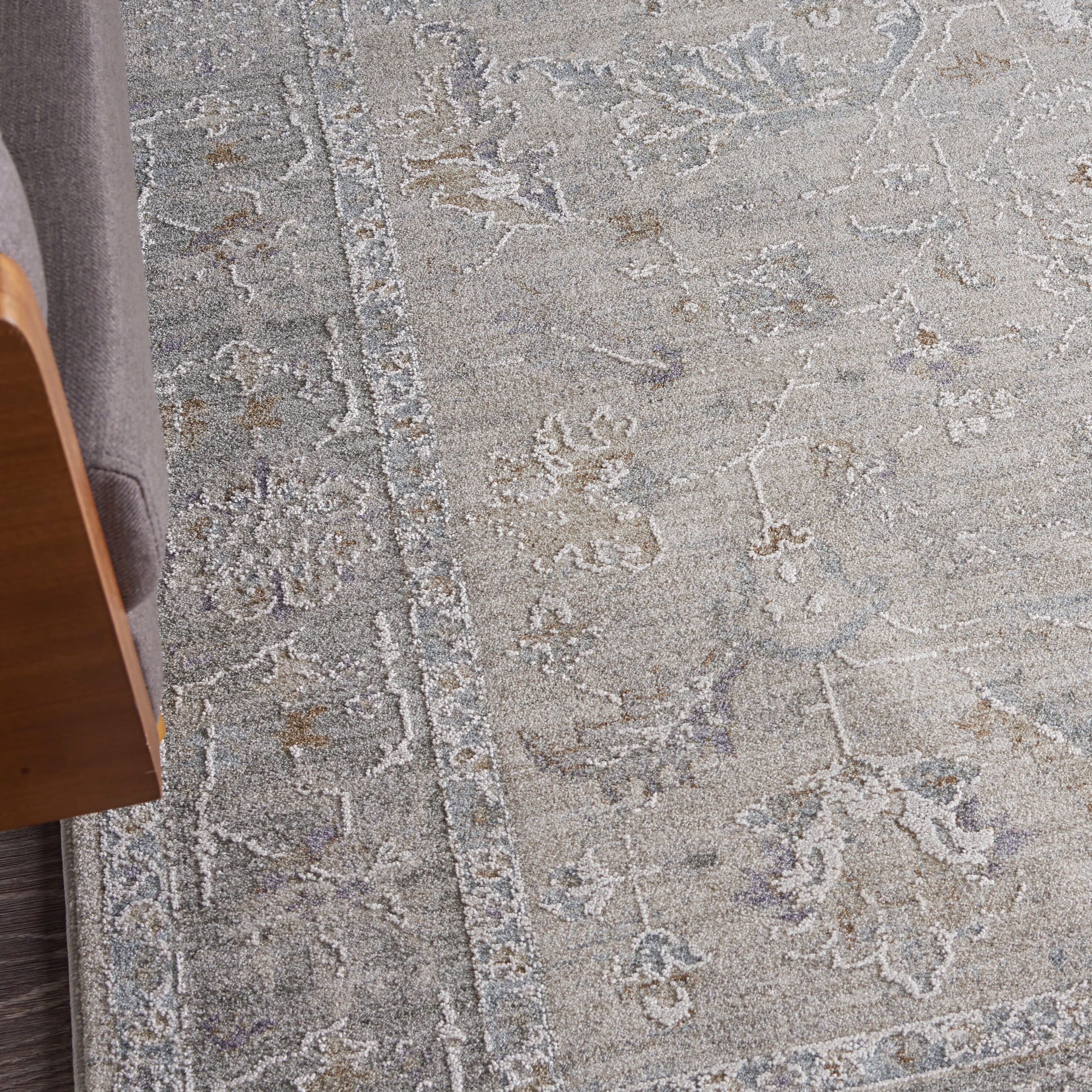Nourison Home Infinite Antique 5'3" x 7'8" Area Rug, Gray, large