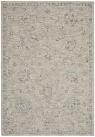 Nourison Home Infinite Classic 3'11" x 5'11" Area Rug, Light Gray/Tan, large