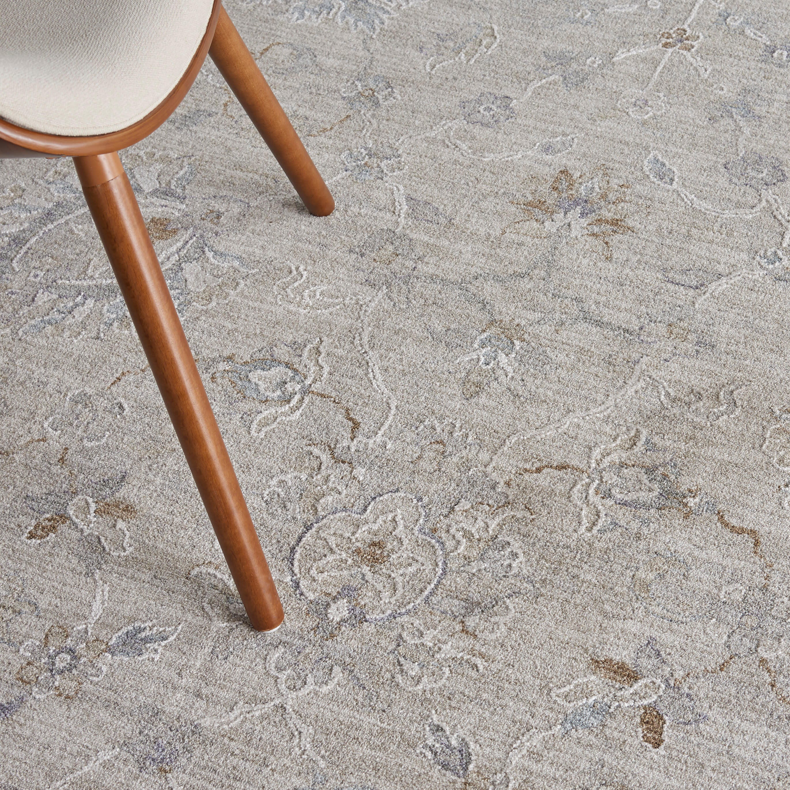 Nourison Home Infinite Classic 3'11" x 5'11" Area Rug, Light Gray/Tan, large