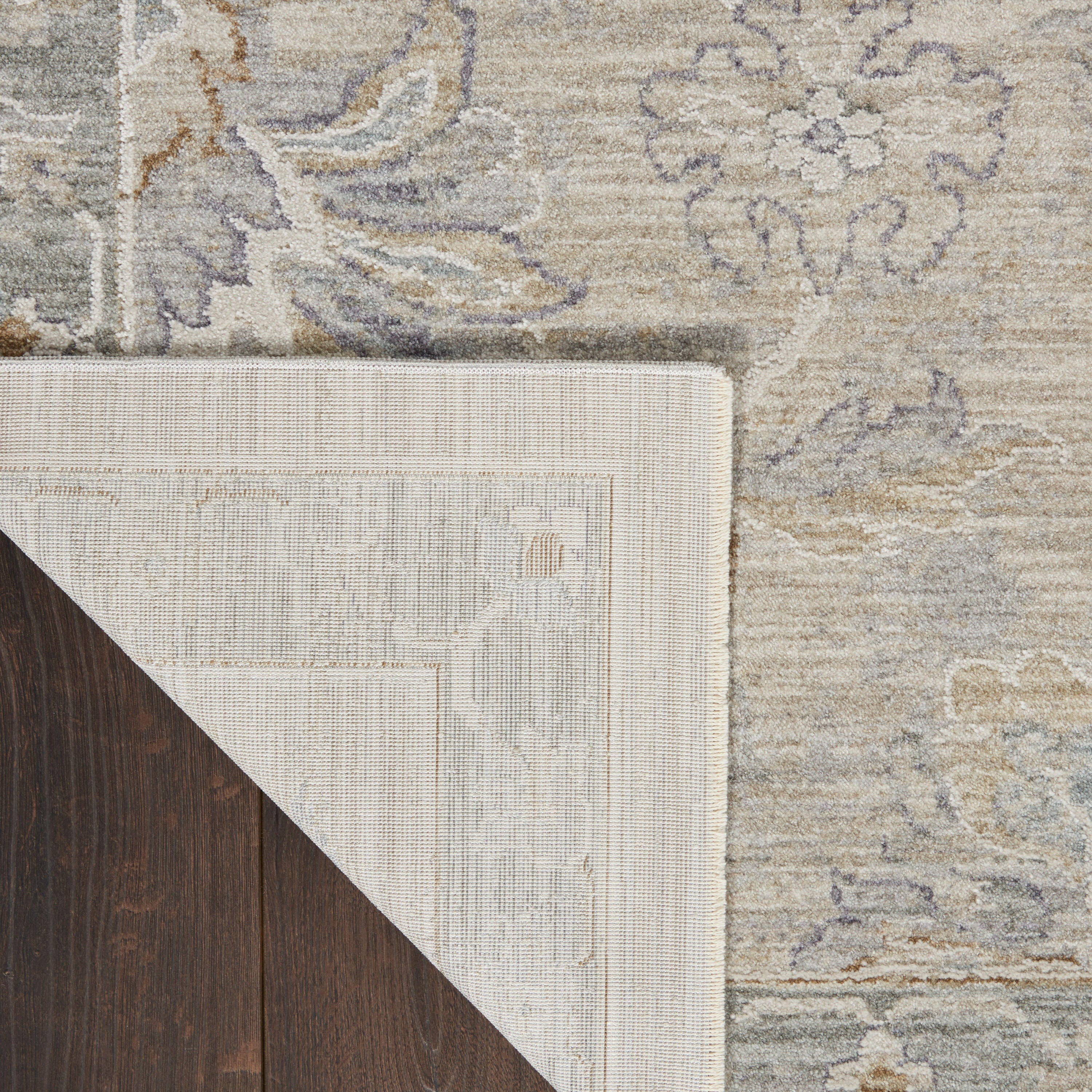 Nourison Home Infinite Classic 5'3" x 7'8" Area Rug, Light Gray/Tan, large