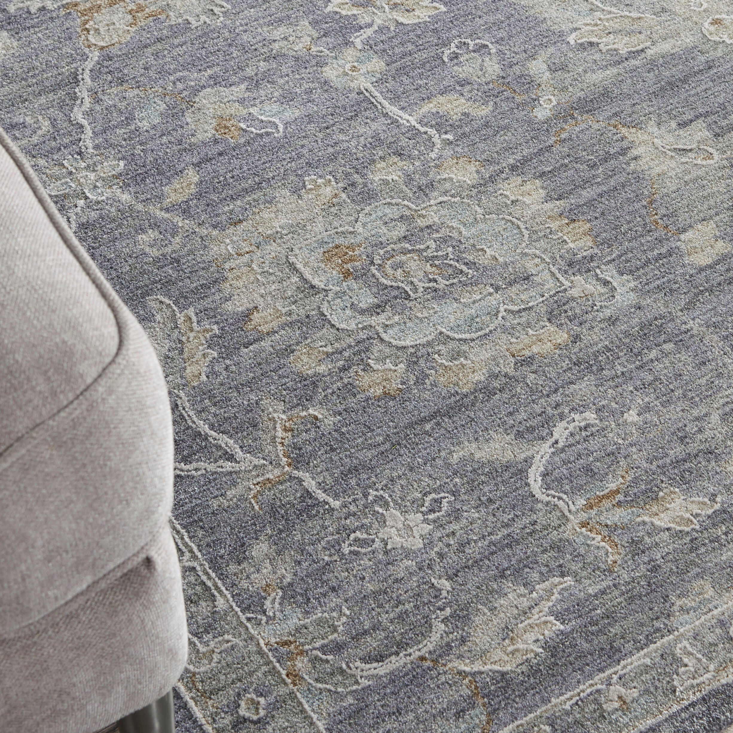 Nourison Home Infinite Classic 3'11" x 5'11" Area Rug, Gray/Ivory, large
