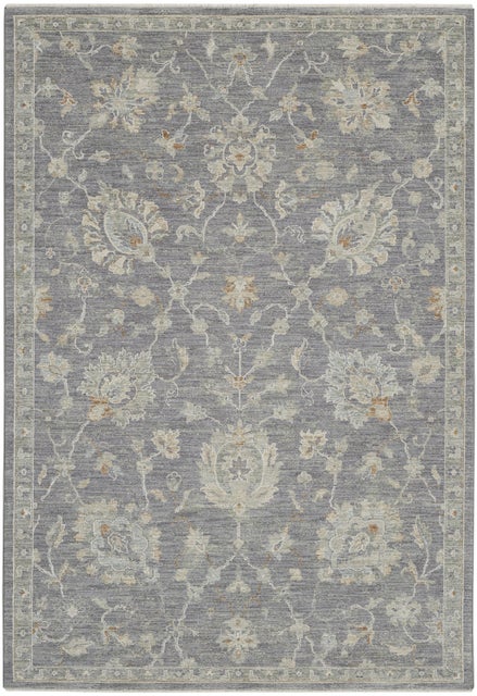 Nourison Home Infinite Classic 5'3" x 7'8" Area Rug, Gray/Ivory
