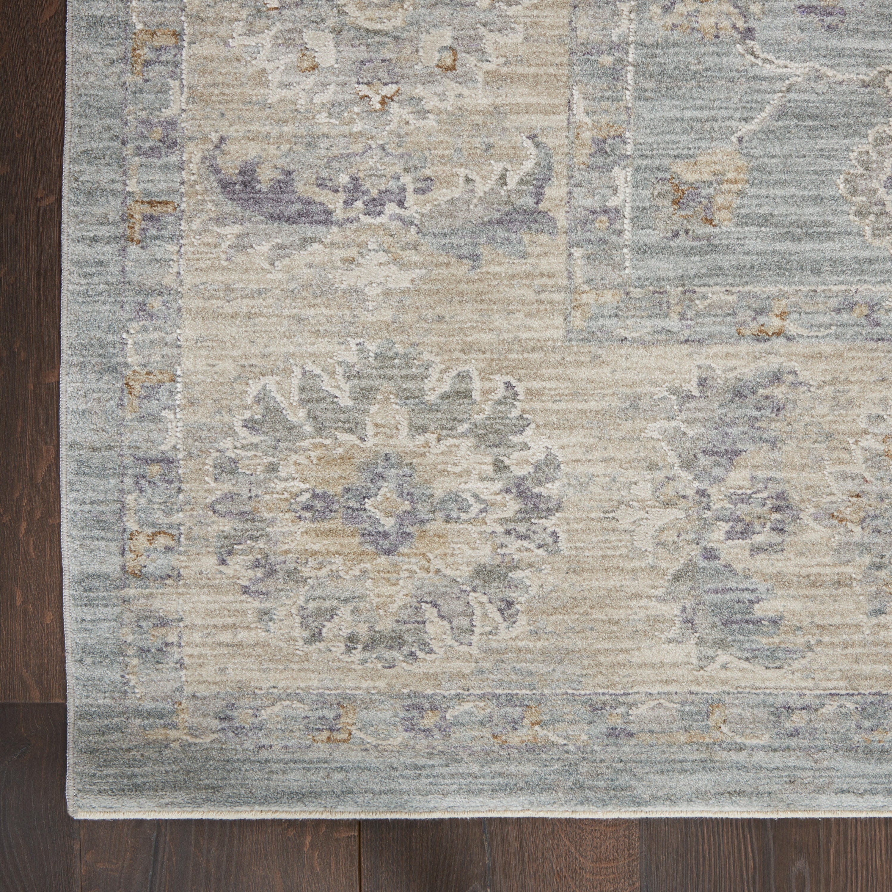 Nourison Home Infinite Motif 2'3" x 10'2" Runner Rug, Blue, large