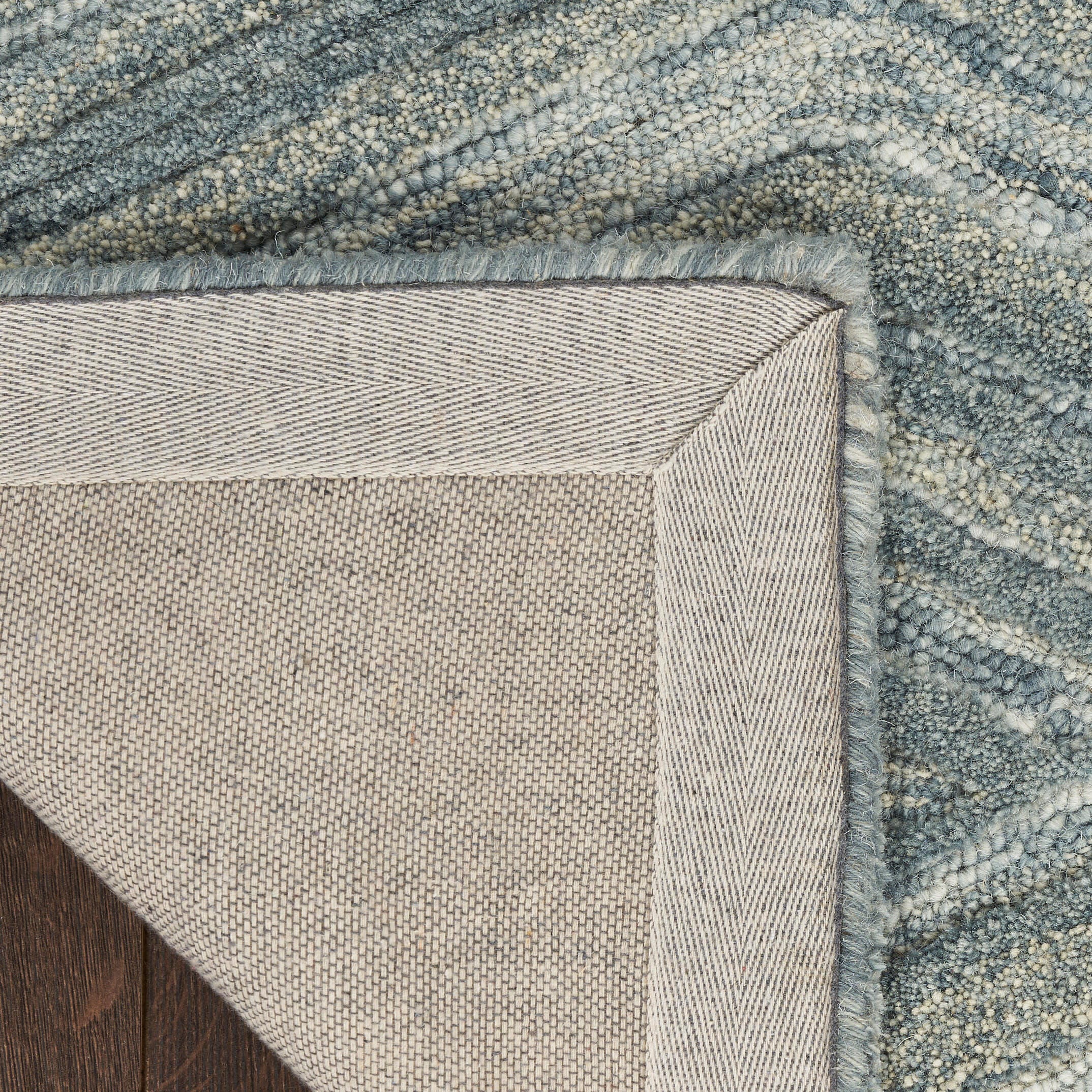 Nourison Home Graceful 2'3" x 7'6" Runner Rug, Blue, large