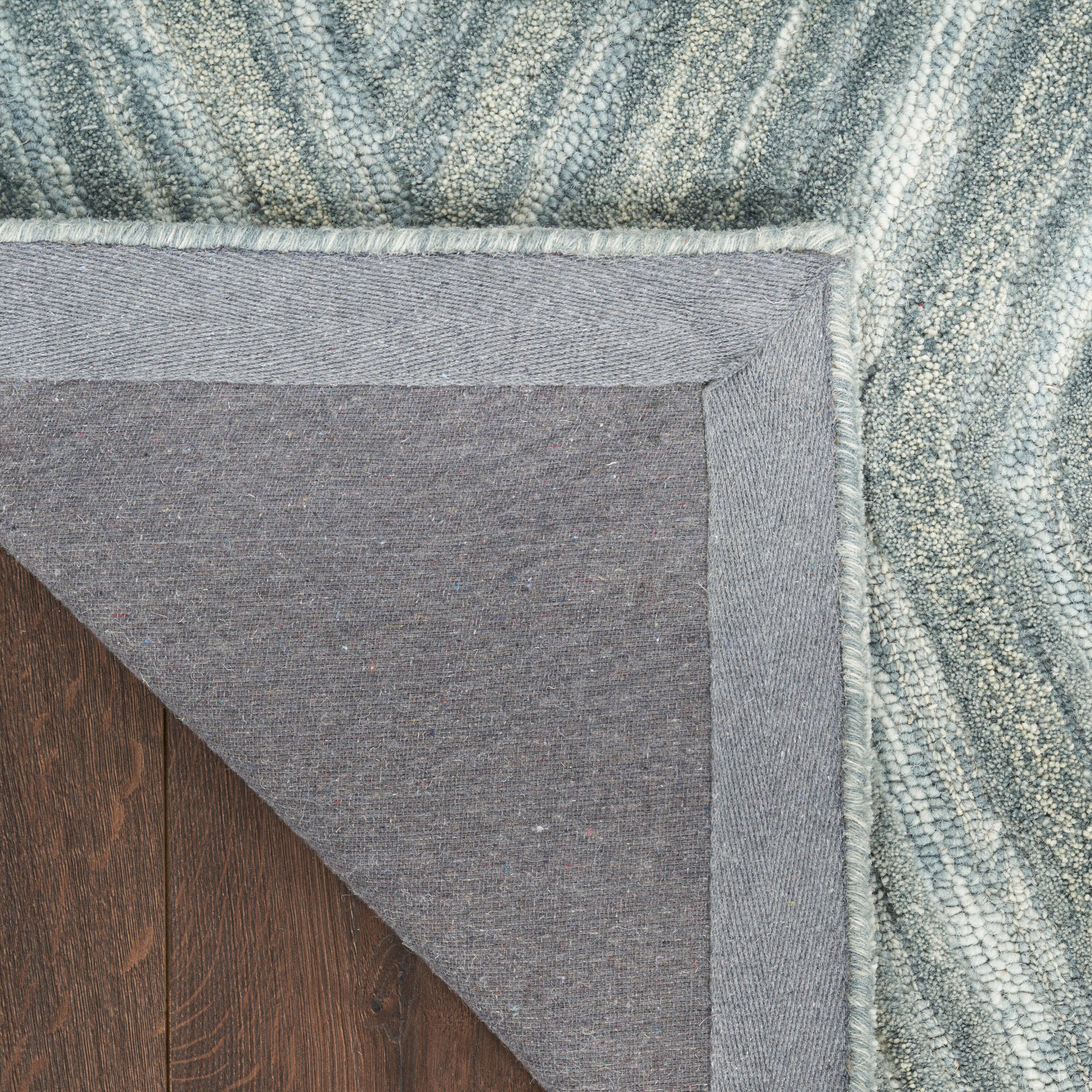 Nourison Home Graceful Textured 7'9" x 9'9" Area Rug, Blue, large