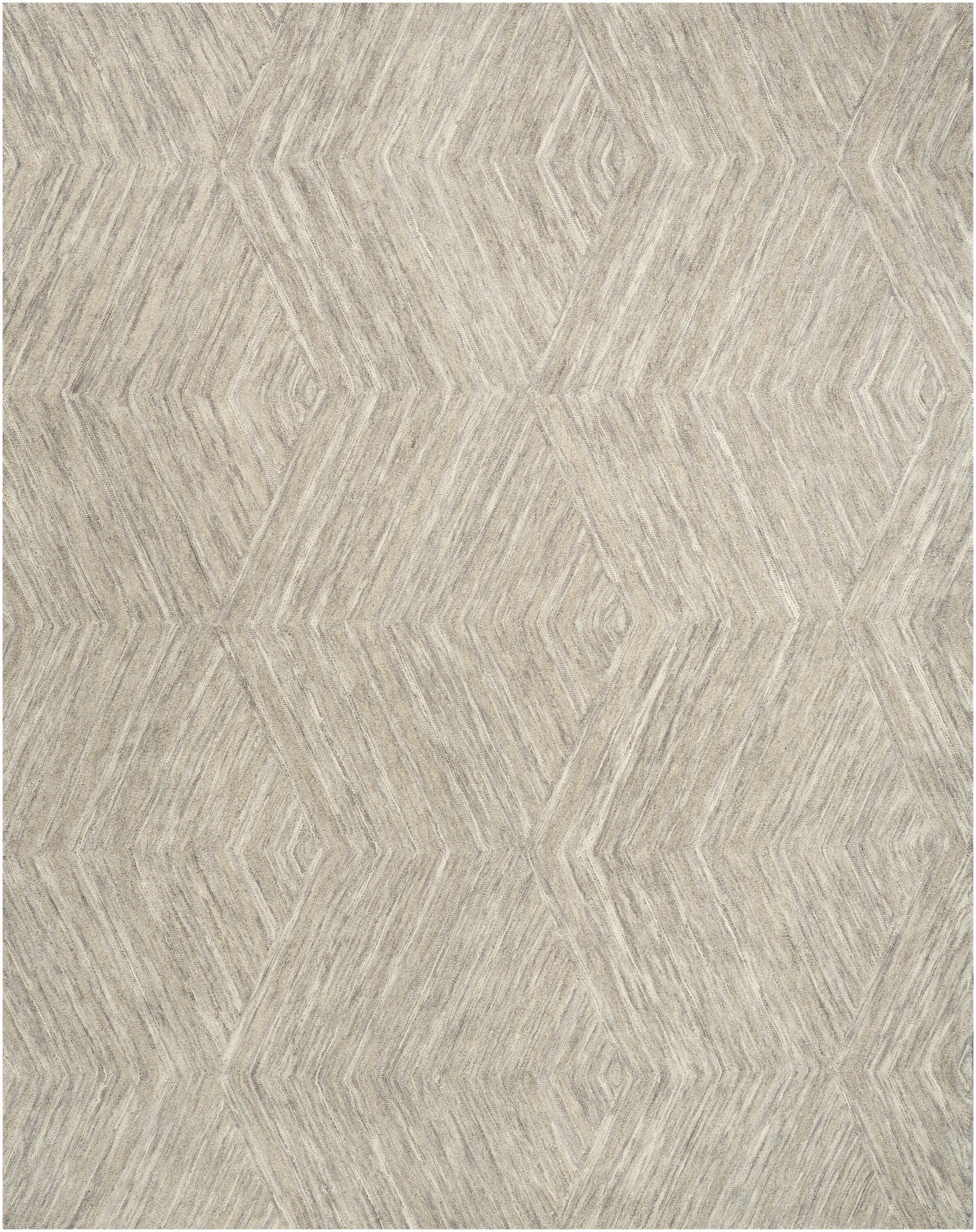 Nourison Home Graceful Textured 8'6" x 11'6" Area Rug, Gray, large