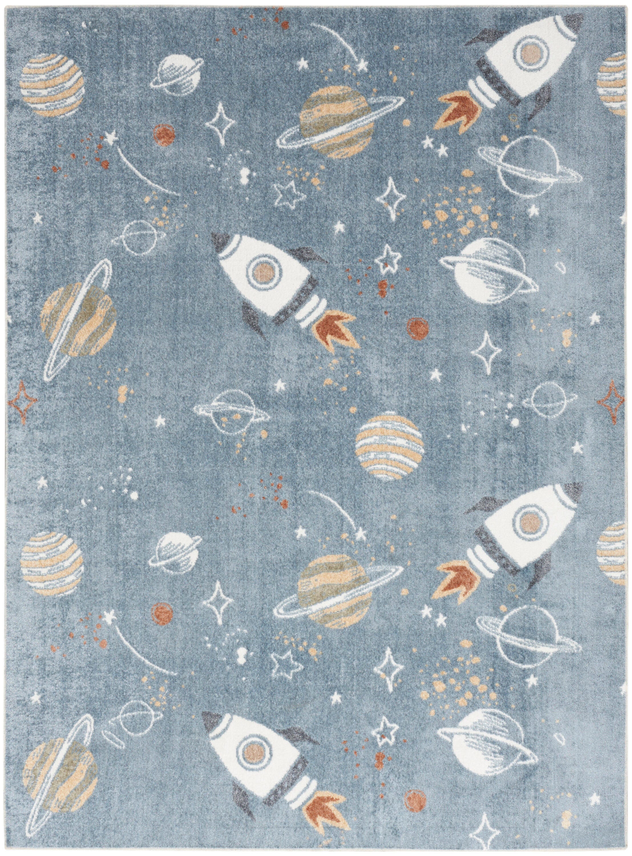 Nourison Home Astra 4' x 6' Accent Rug, Blue/Multi, large