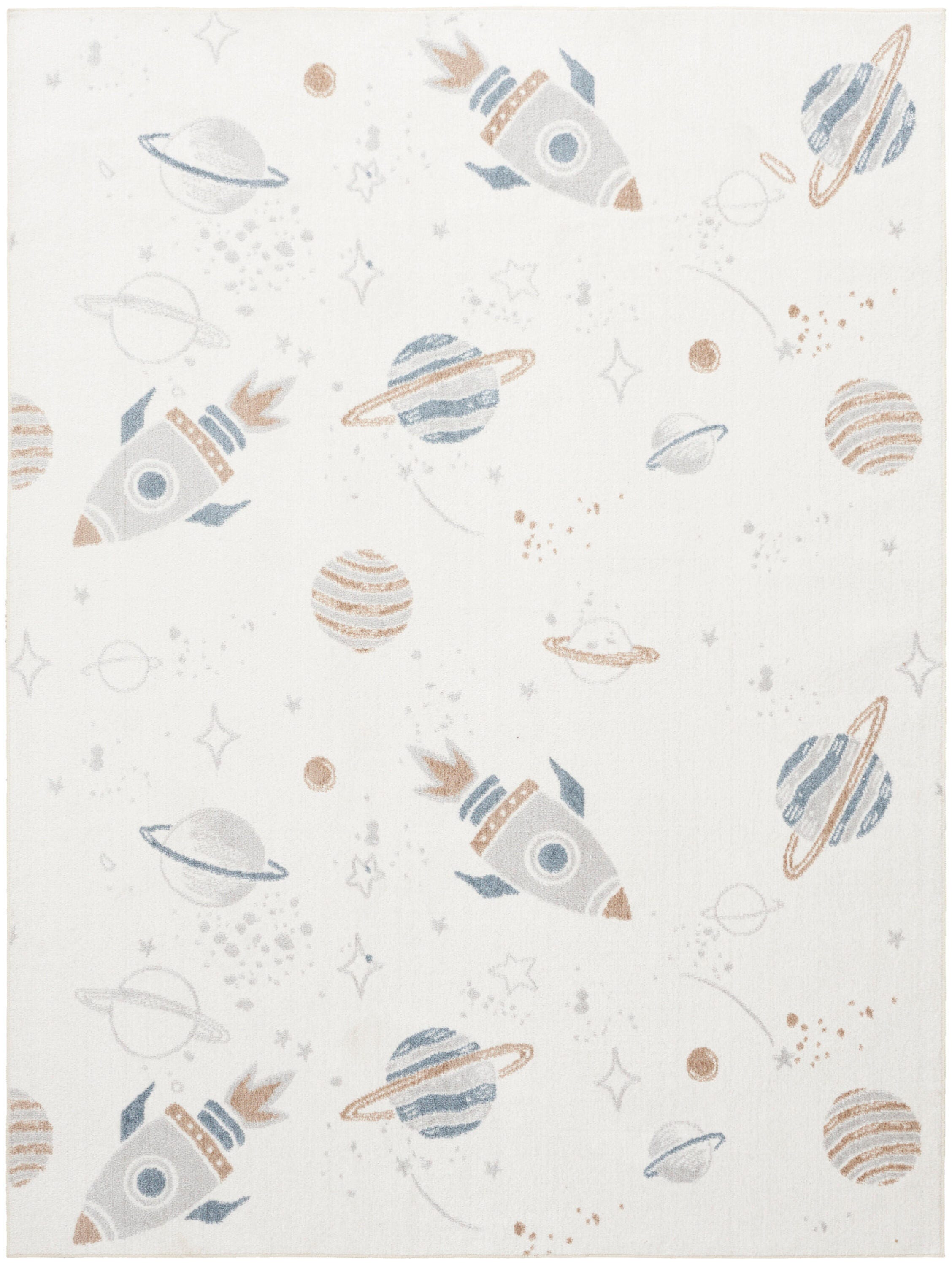 Nourison Home Astra 5'3" x 7' Area Rug, Ivory/Multi, large