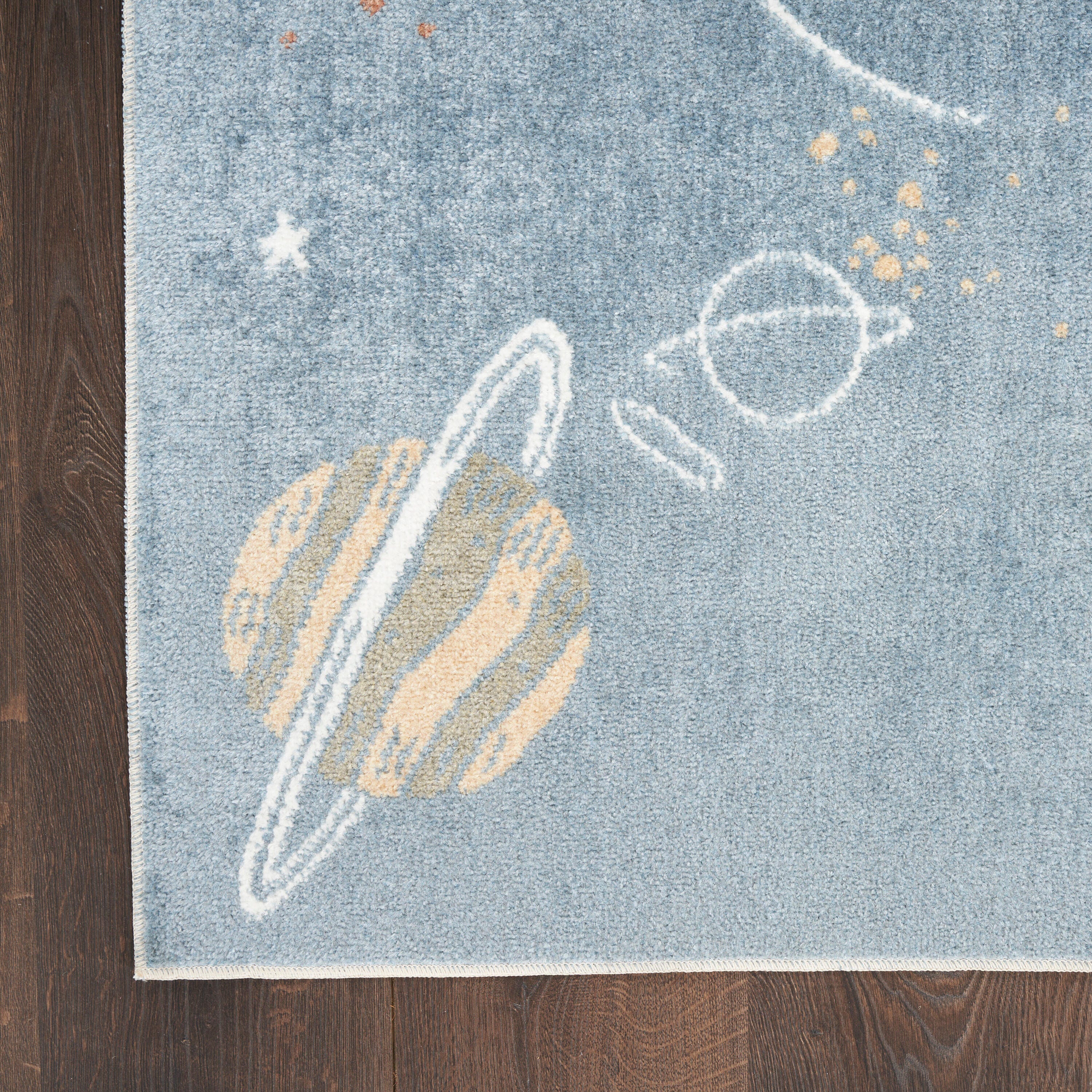 Nourison Home Astra 6'7" x 9' Area Rug, Blue/Multi, large
