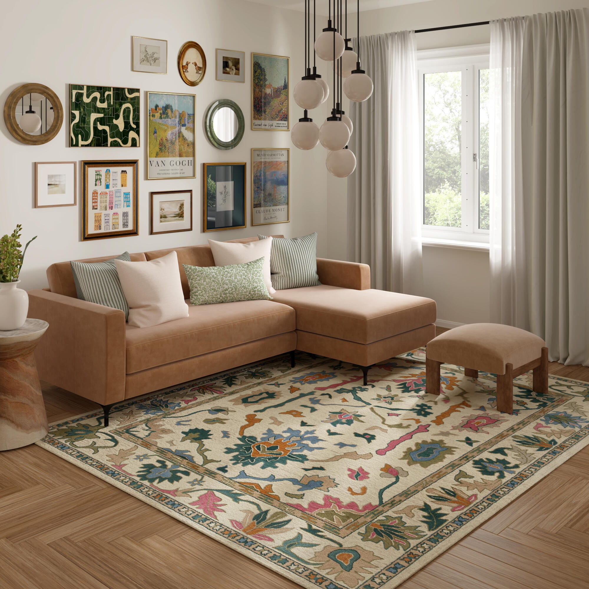 Suvii Home Elara Hand-Tufted 9' x 12' Area Rug, , rollover