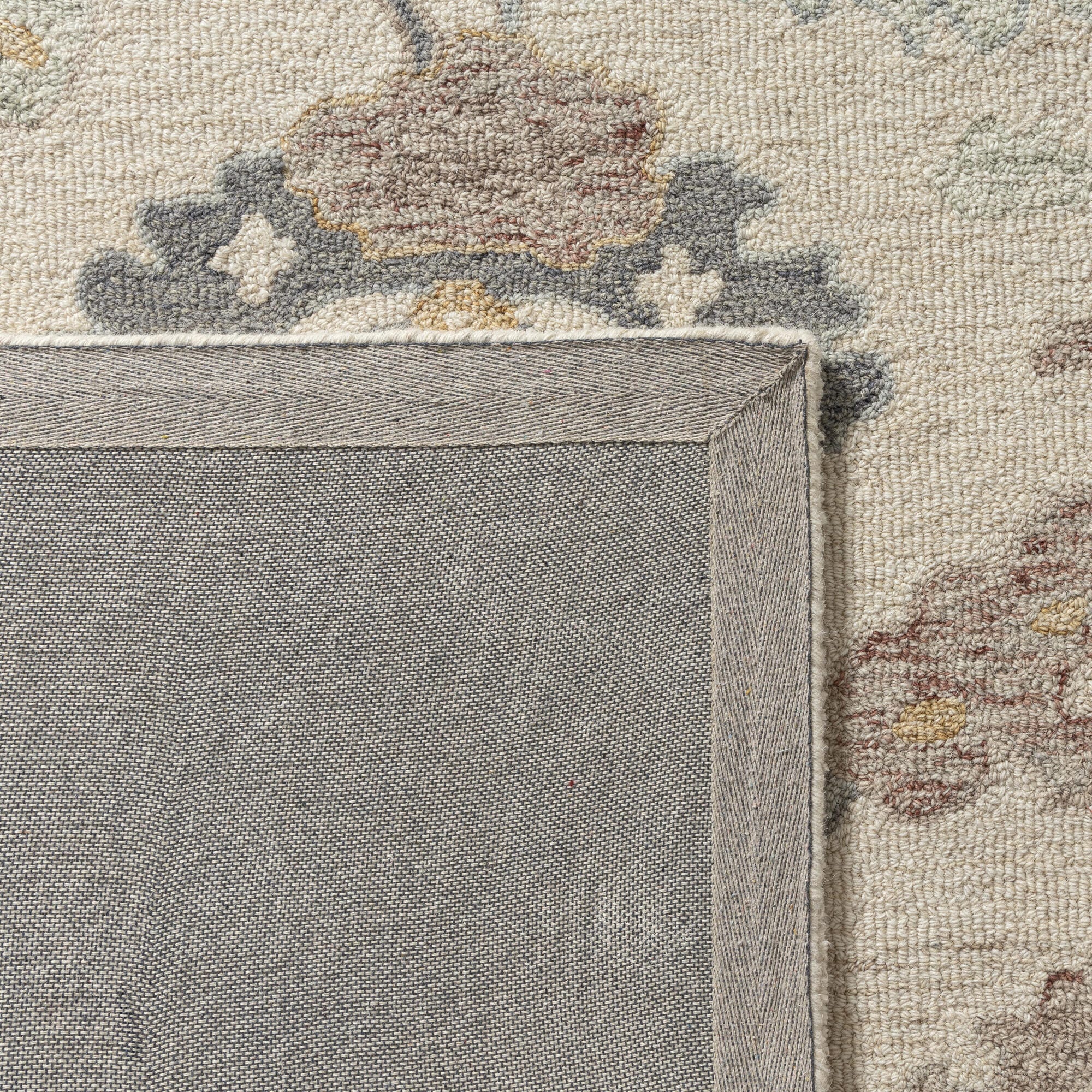 Suvii Home  Mist Bordered 9' x 12' Area Rug, , large