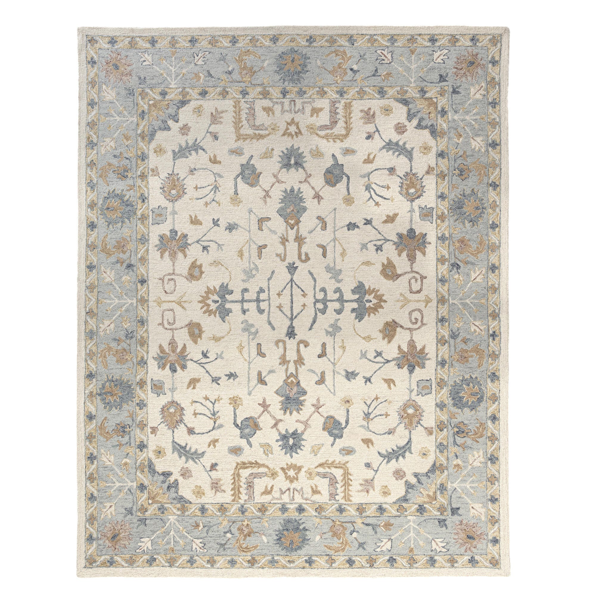 Suvii Home  Mist Hand-Tufted 9' x 12' Area Rug, , large