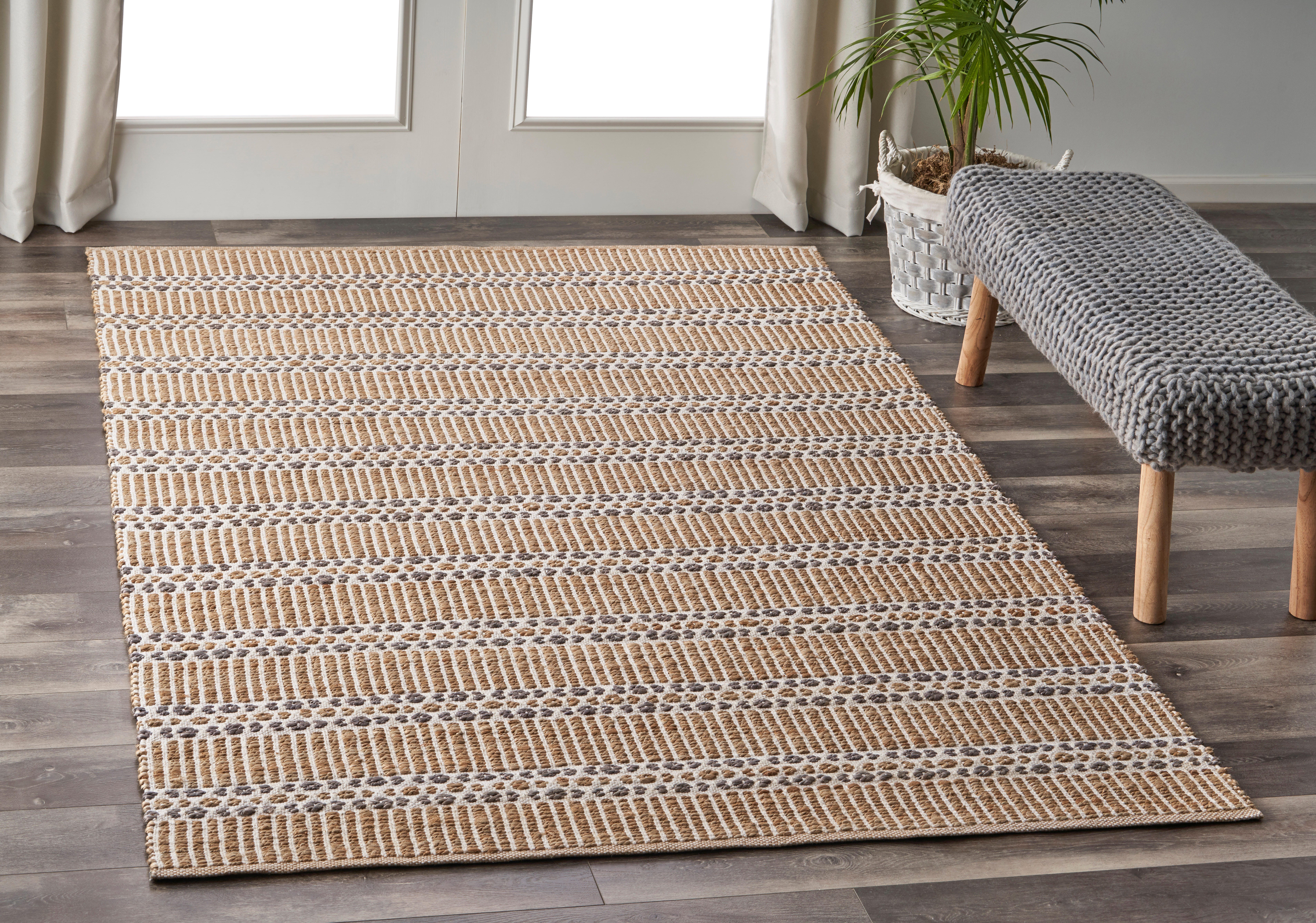 Suvii Home Pure Elements Handwoven 9' x 12' Area Rug, , rollover