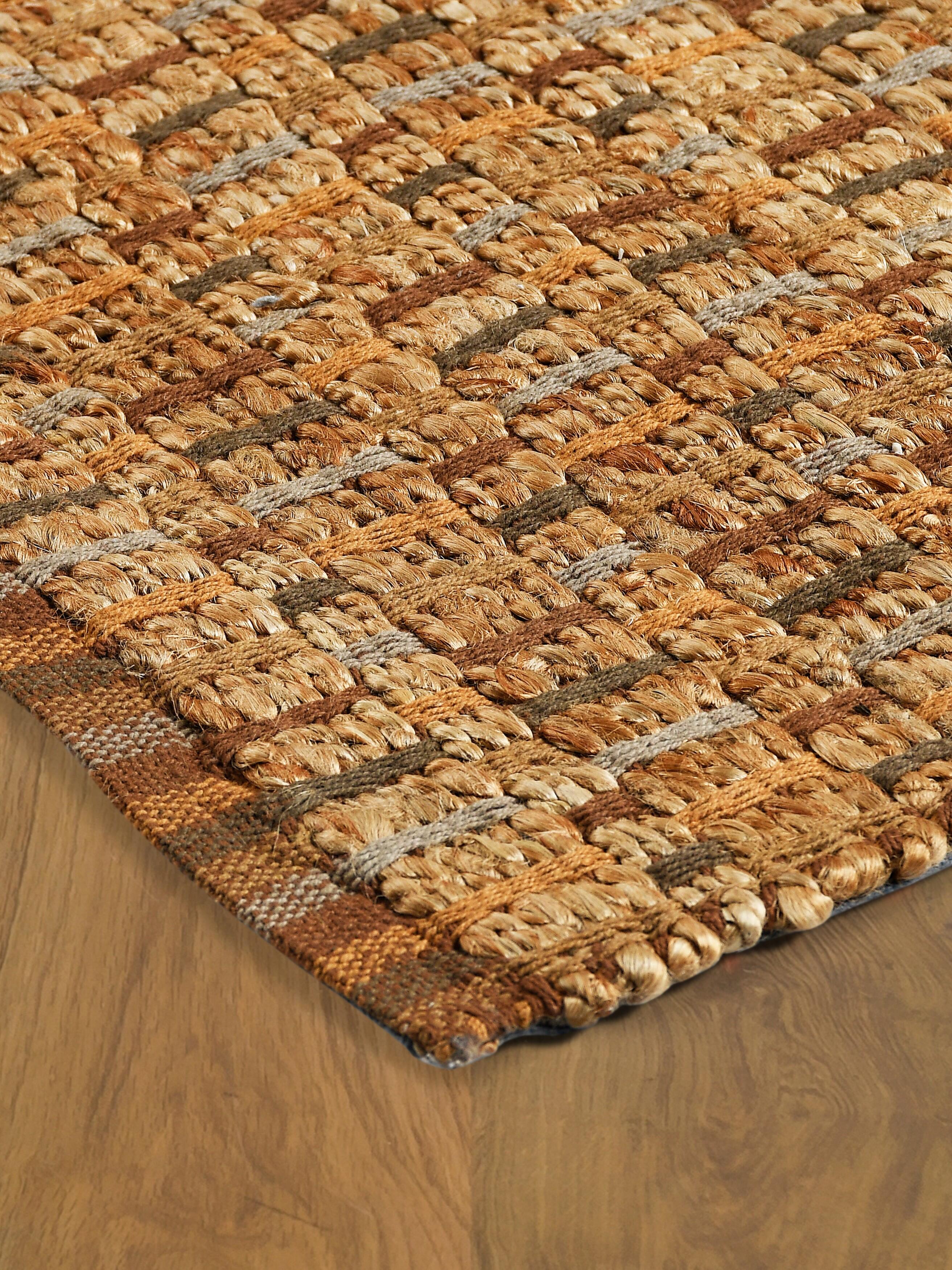 Suvii Home Pure Elements Interwoven 9' x 12' Area Rug, , large