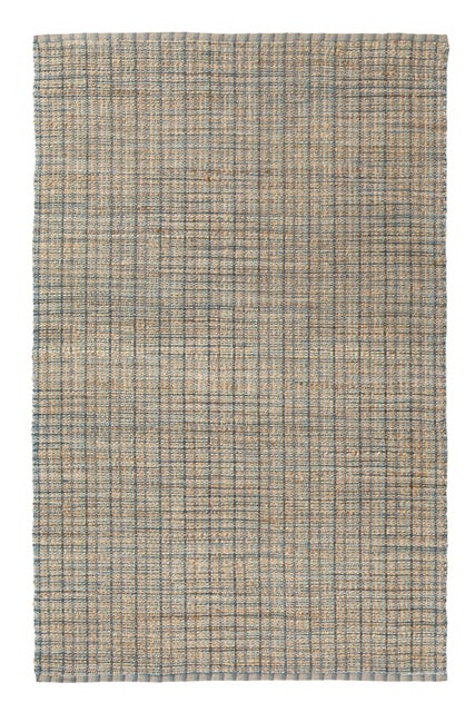 Suvii Home Pure Elements Rustic 9' x 12' Area Rug, Brown/Blue