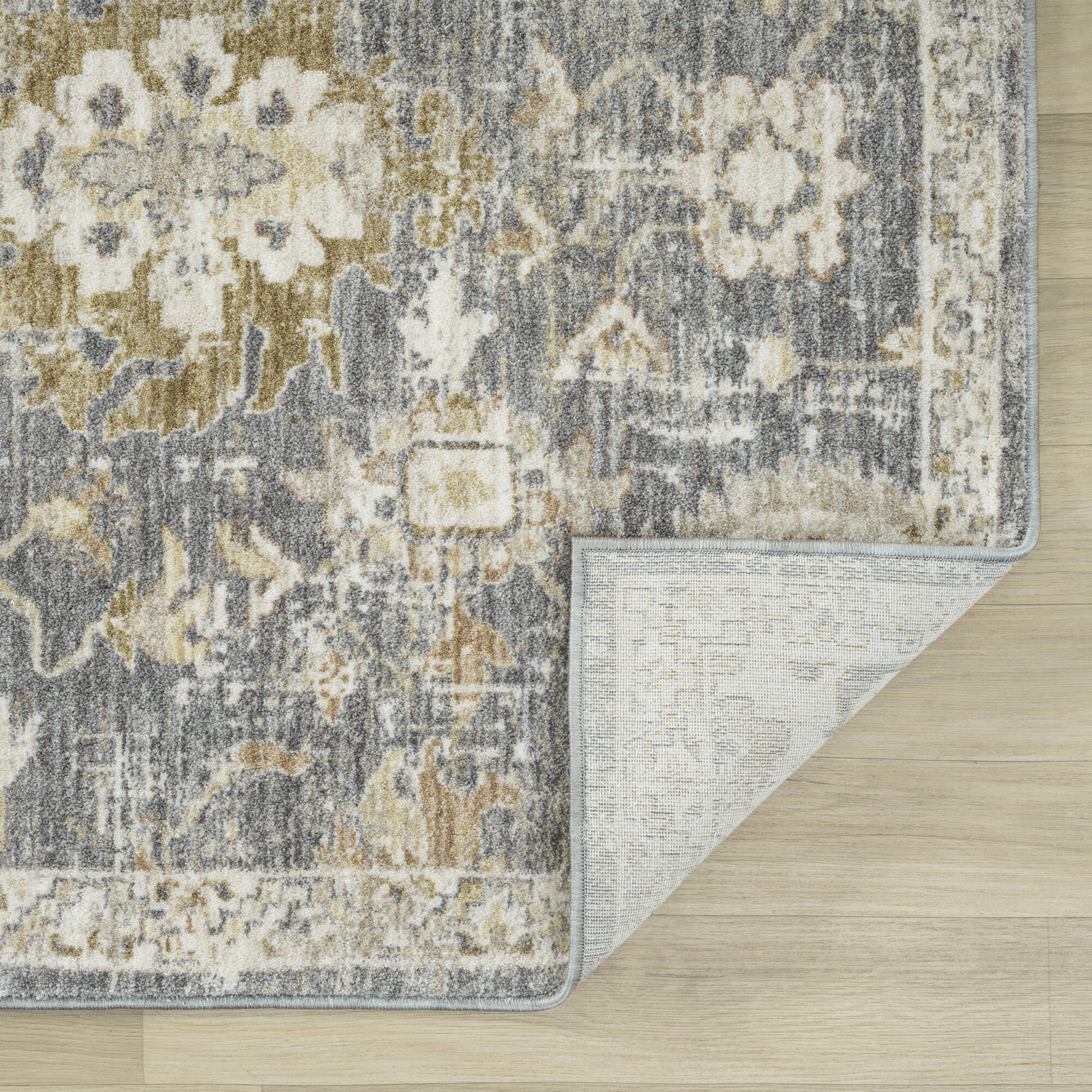 Suvii Home Serene Charm 9' x 12' Area Rug, Blue/Beige, large