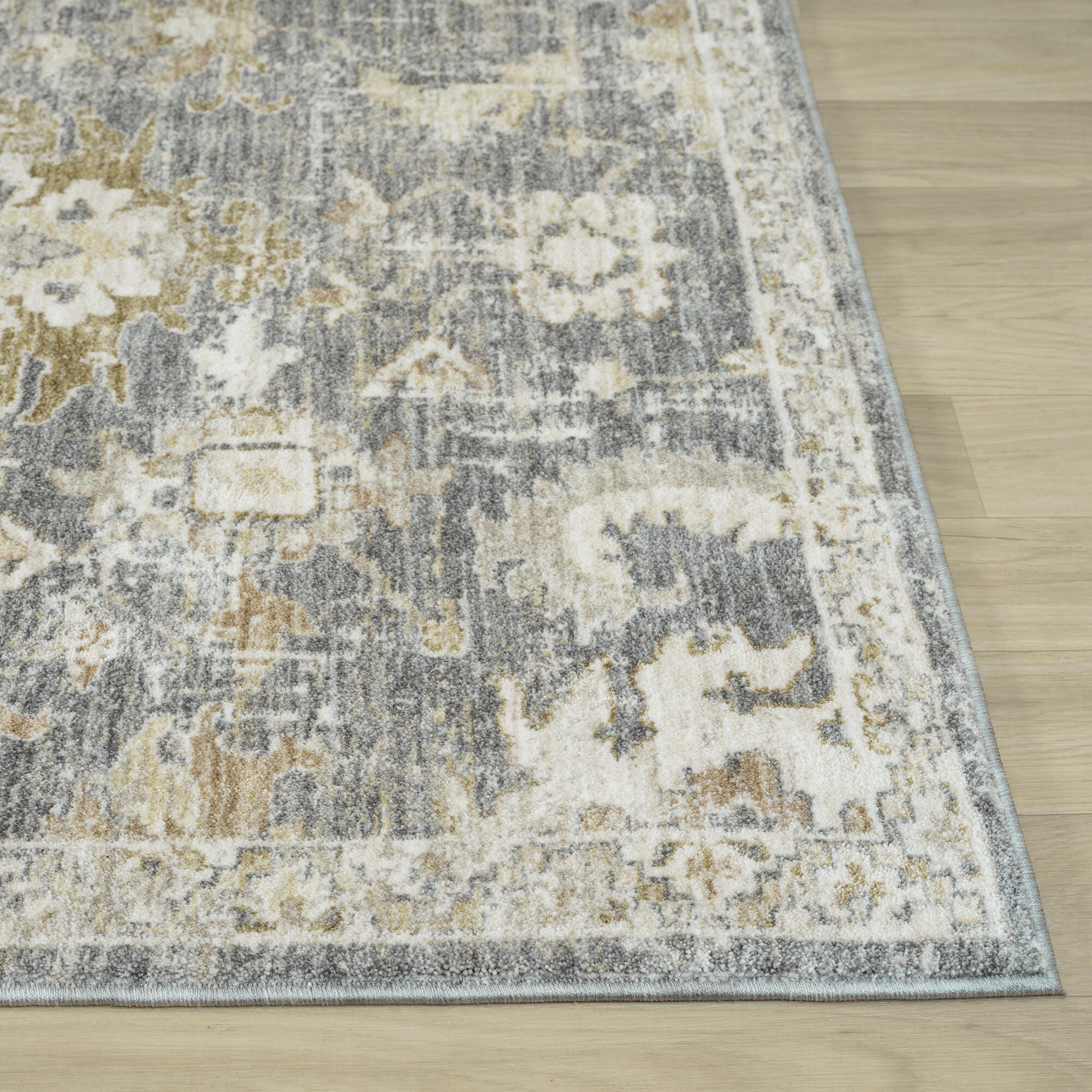 Suvii Home Serene Charm 9' x 12' Area Rug, Blue/Beige, large