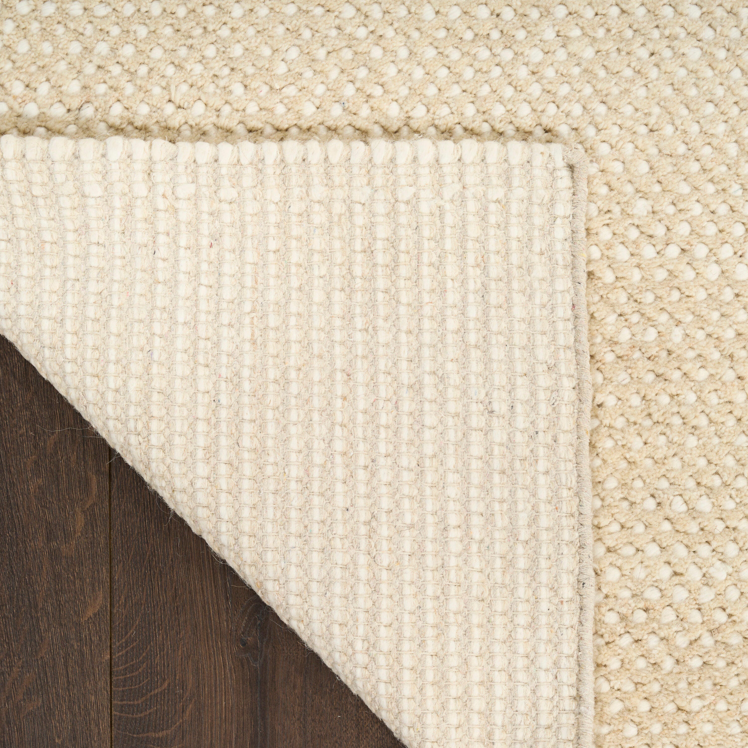 DKNY 5'3" x 7'3" Area Rug, Beige/Ivory, large