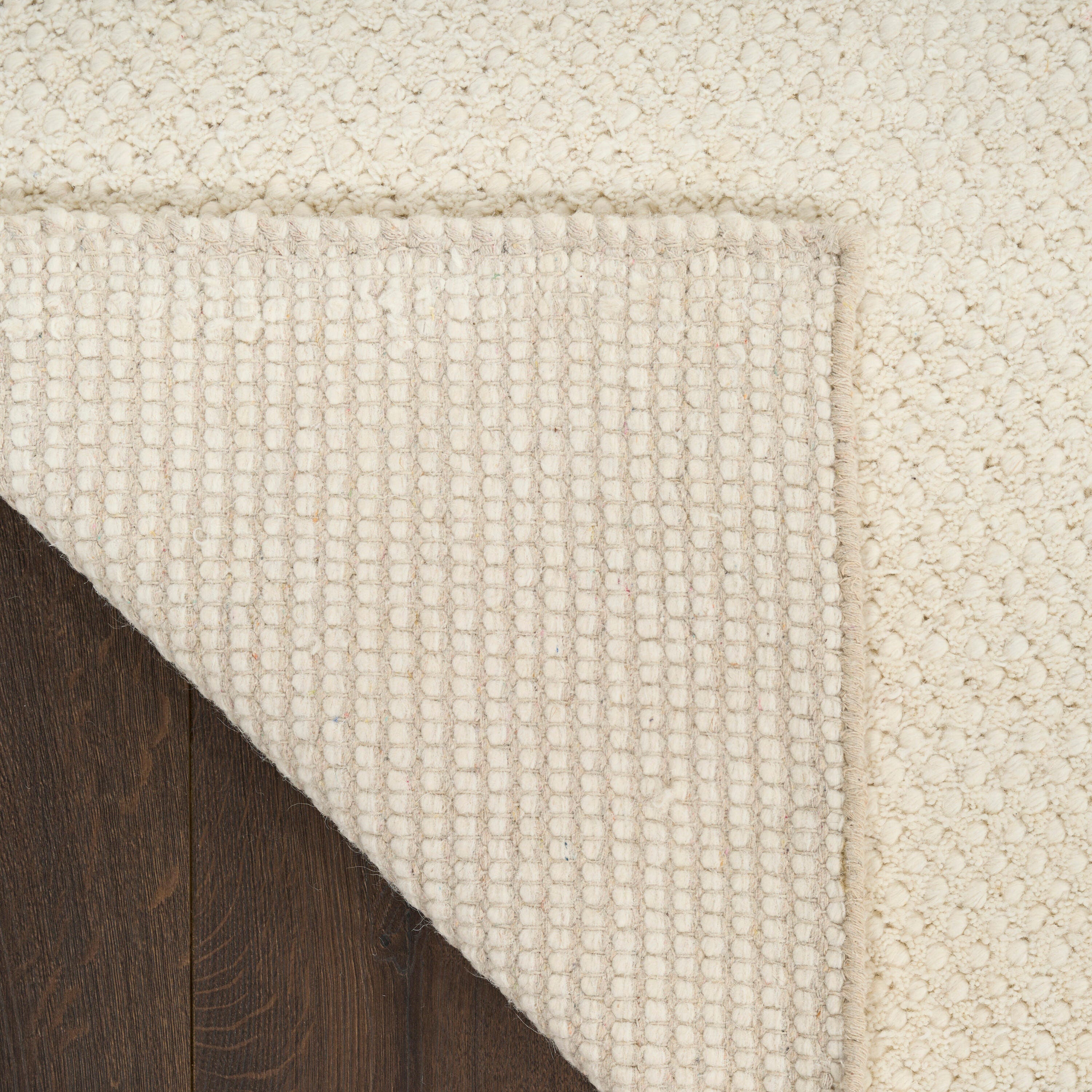 DKNY 5'3" x 7'3" Area Rug, Ivory, large