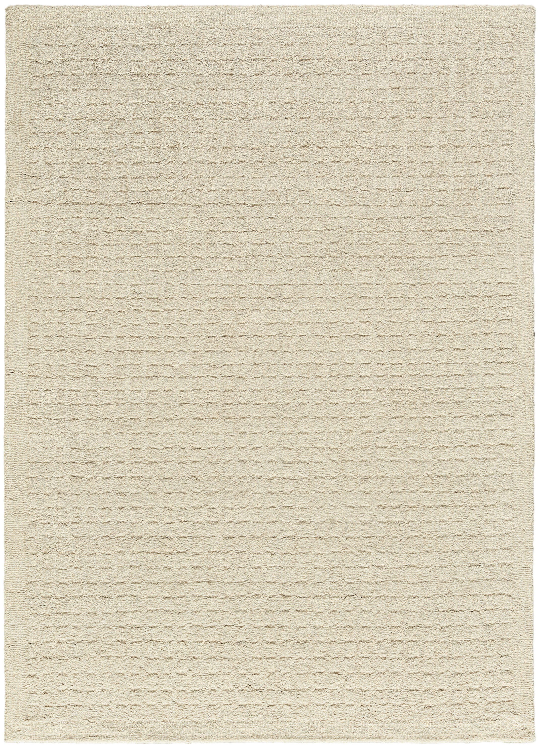 DKNY 5'3" x 7'3" Area Rug, Beige, large