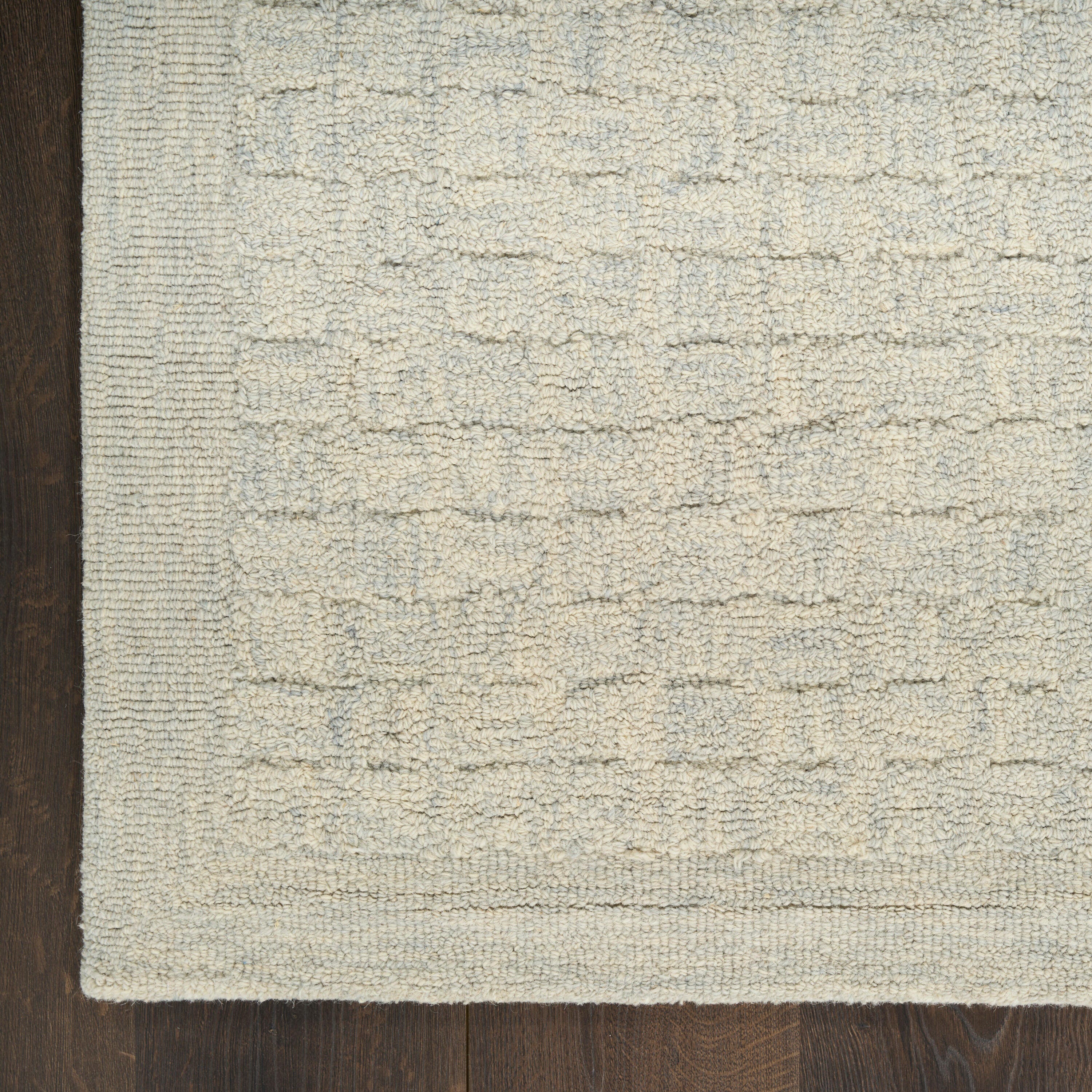 DKNY 5'3" x 7'3" Area Rug, Light Blue, large