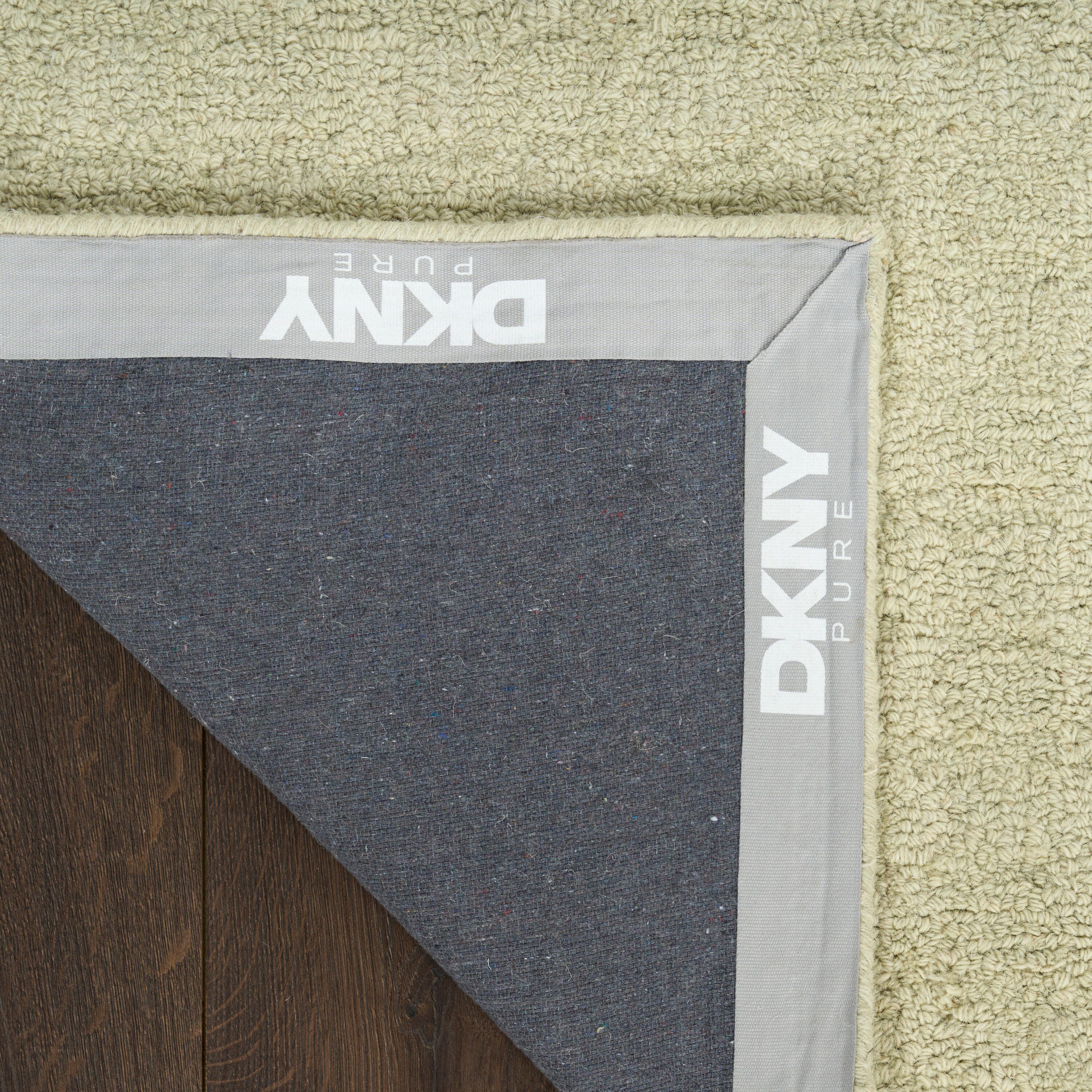 DKNY 5'3" x 7'3" Area Rug, Light Green, large