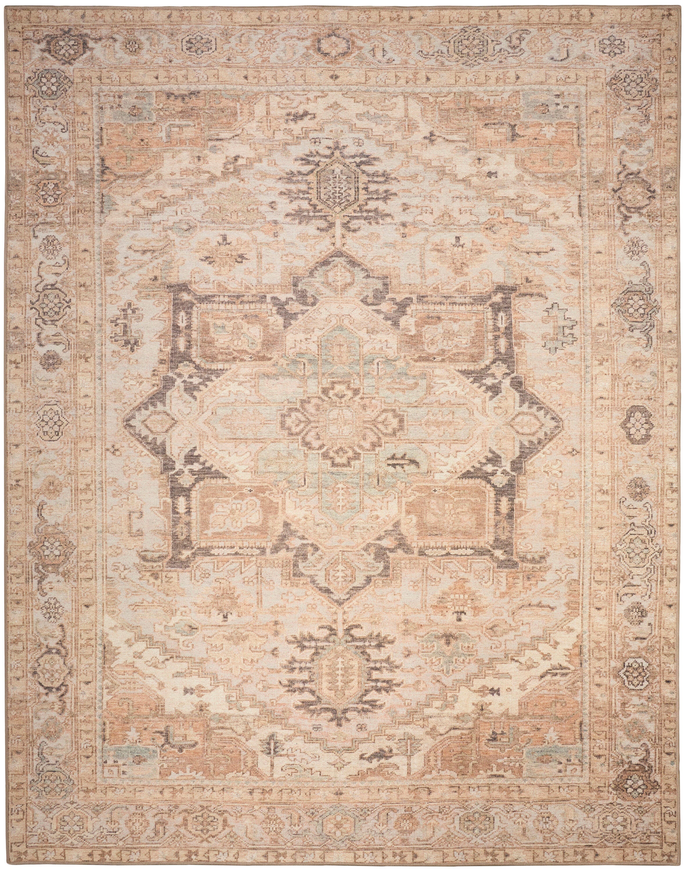 Nourison Home Vintage Washables Classic 7'10" x 9'10" Area Rug
