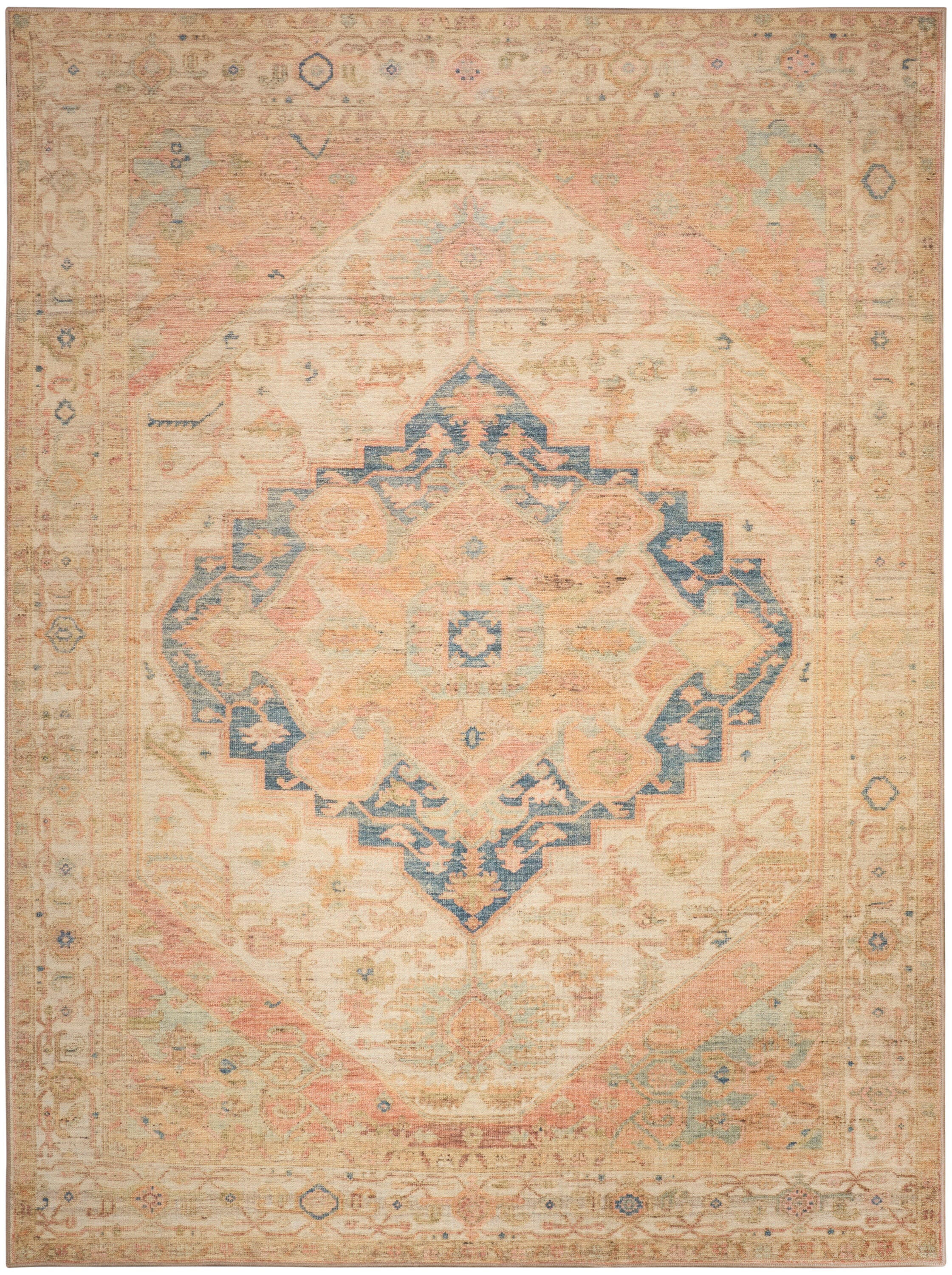 Nourison Home Vintage Washables Stunning 7'10" x 9'10" Area Rug