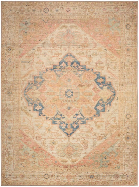 Nourison Home Vintage Washables Stunning 7'10" x 9'10" Area Rug