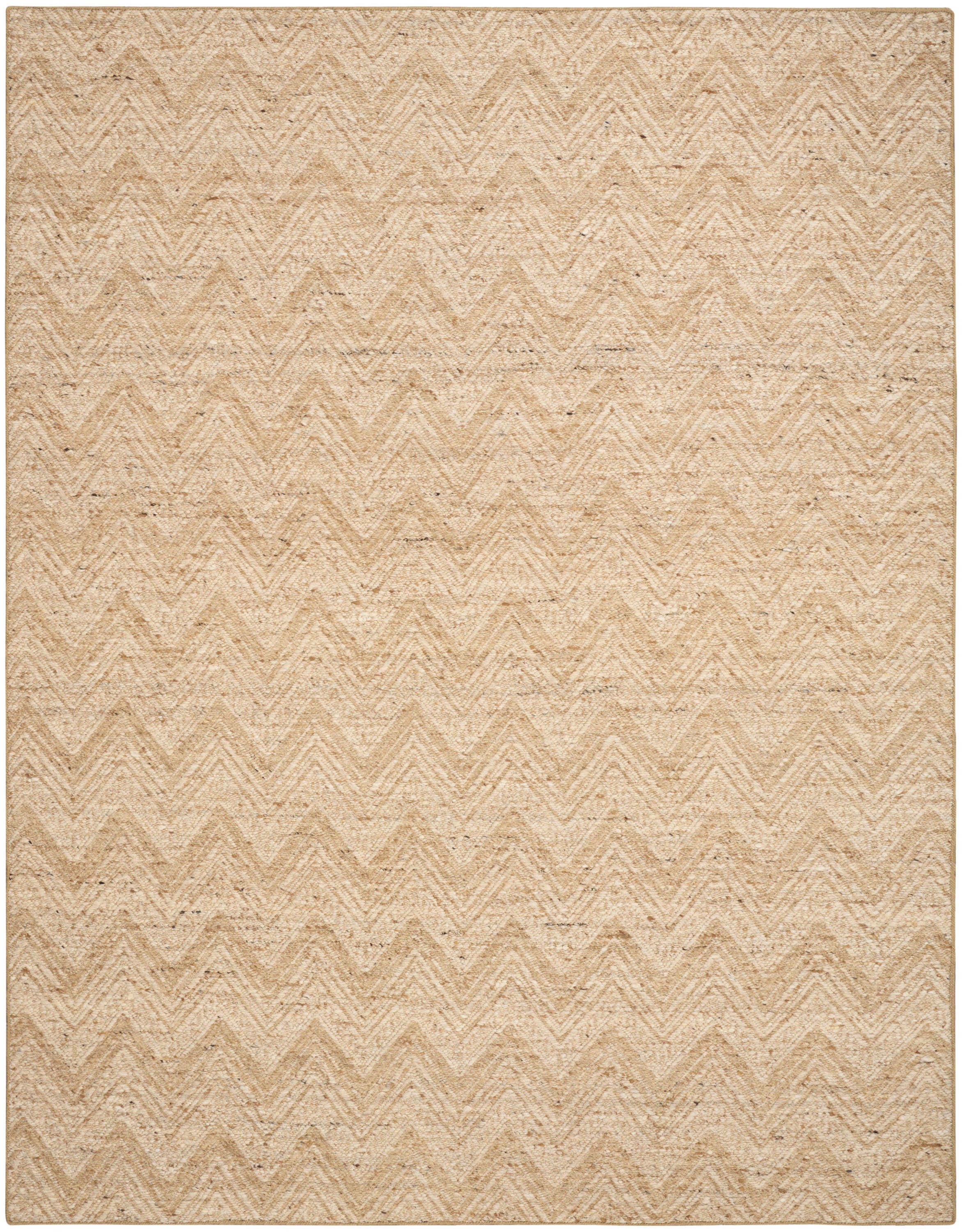 DKNY Pure Purl 5'3" x 7'3" Area Rug, Beige/Ivory, large