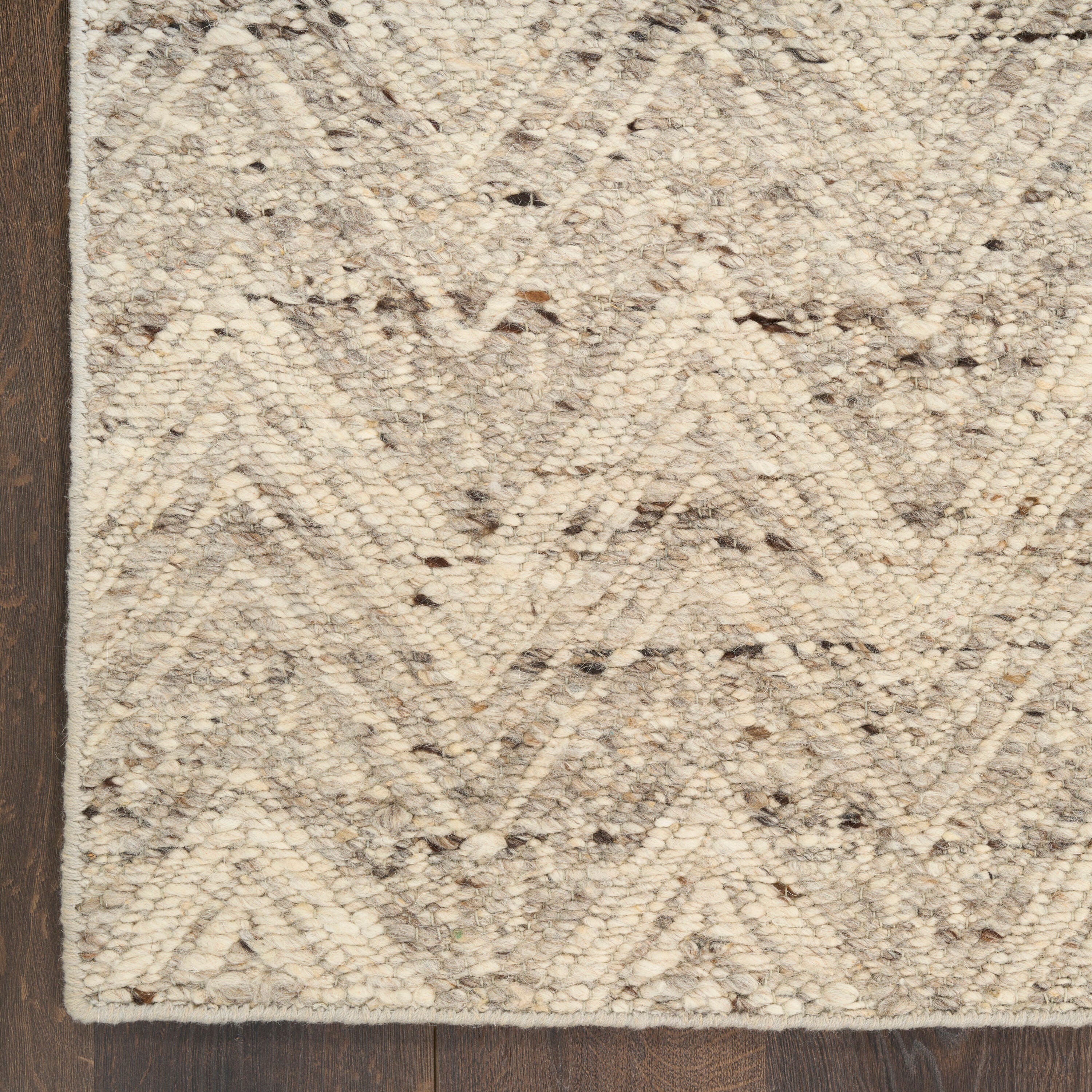 DKNY Pure Purl 7'9" x 9'9" Area Rug, Gray/Ivory, large