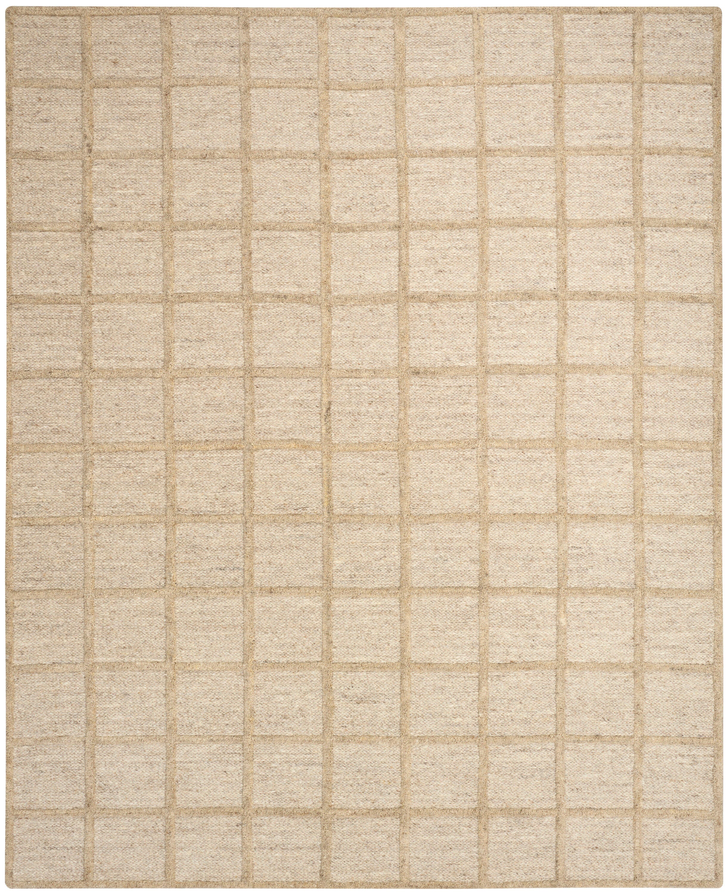 DKNY Geometric  8' x 10' Area Rug, Camel, large