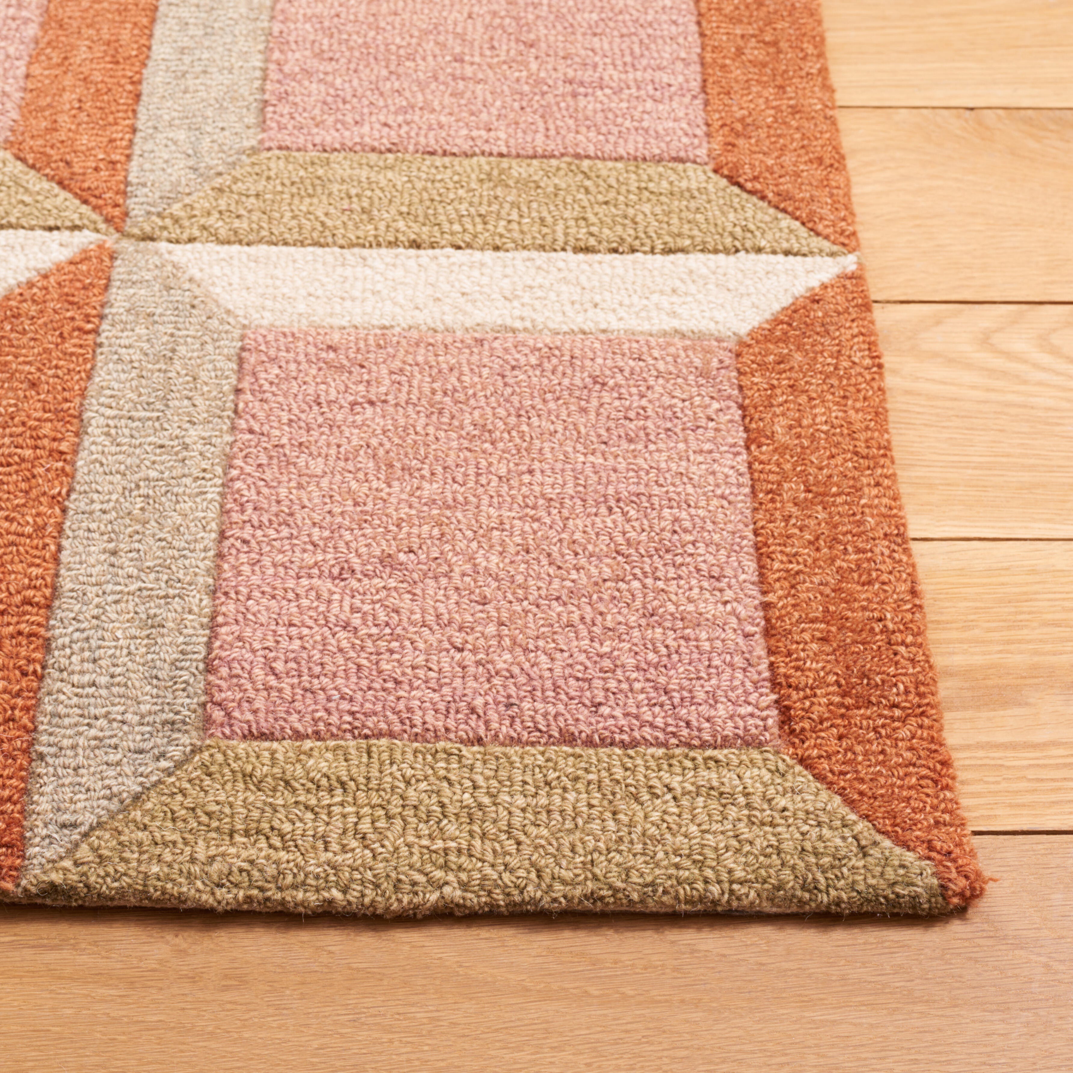 Safavieh Genre 2' x 5' Accent Rug, Beige/Red, large