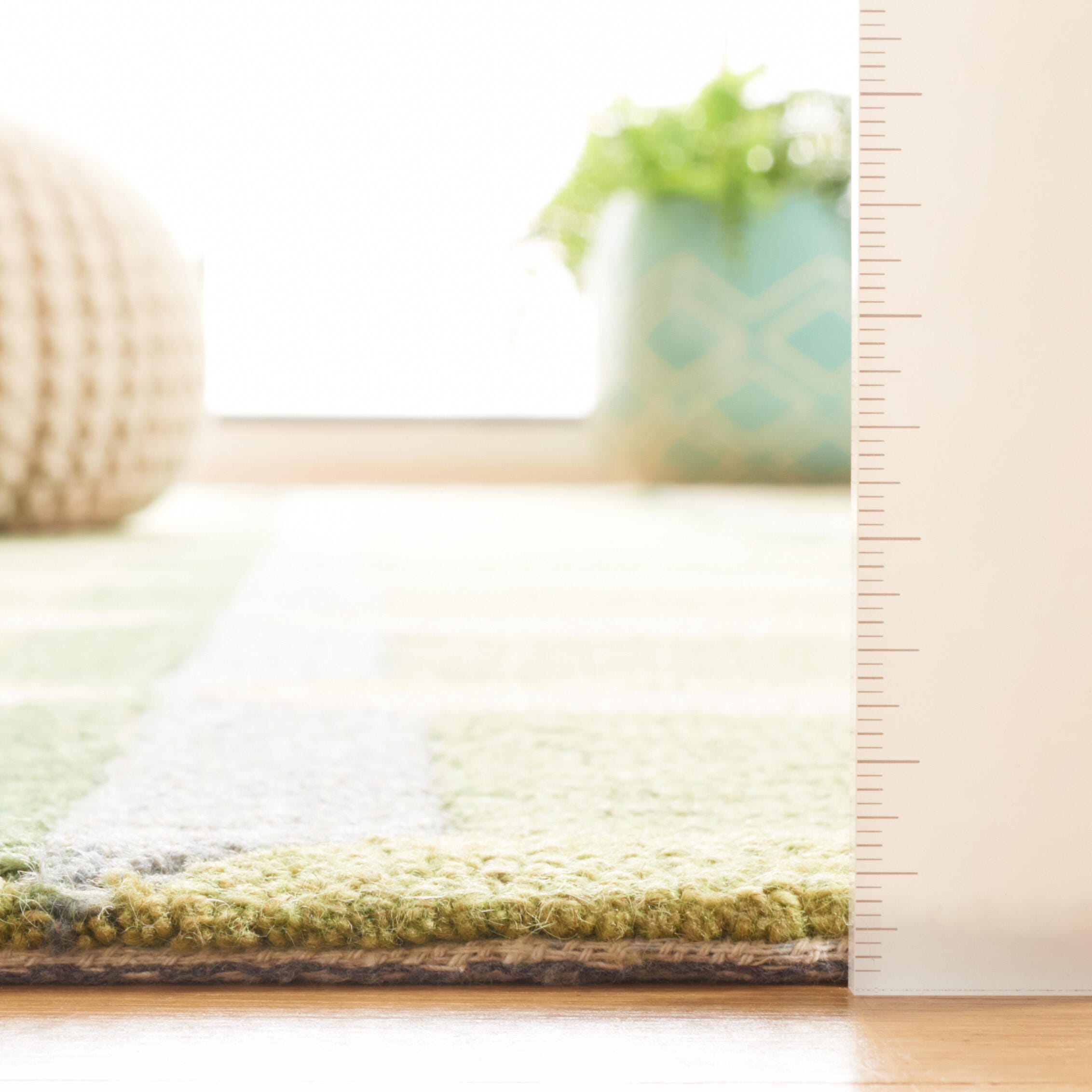 Safavieh Genre 5' x 8' Area Rug, Green/Beige, large