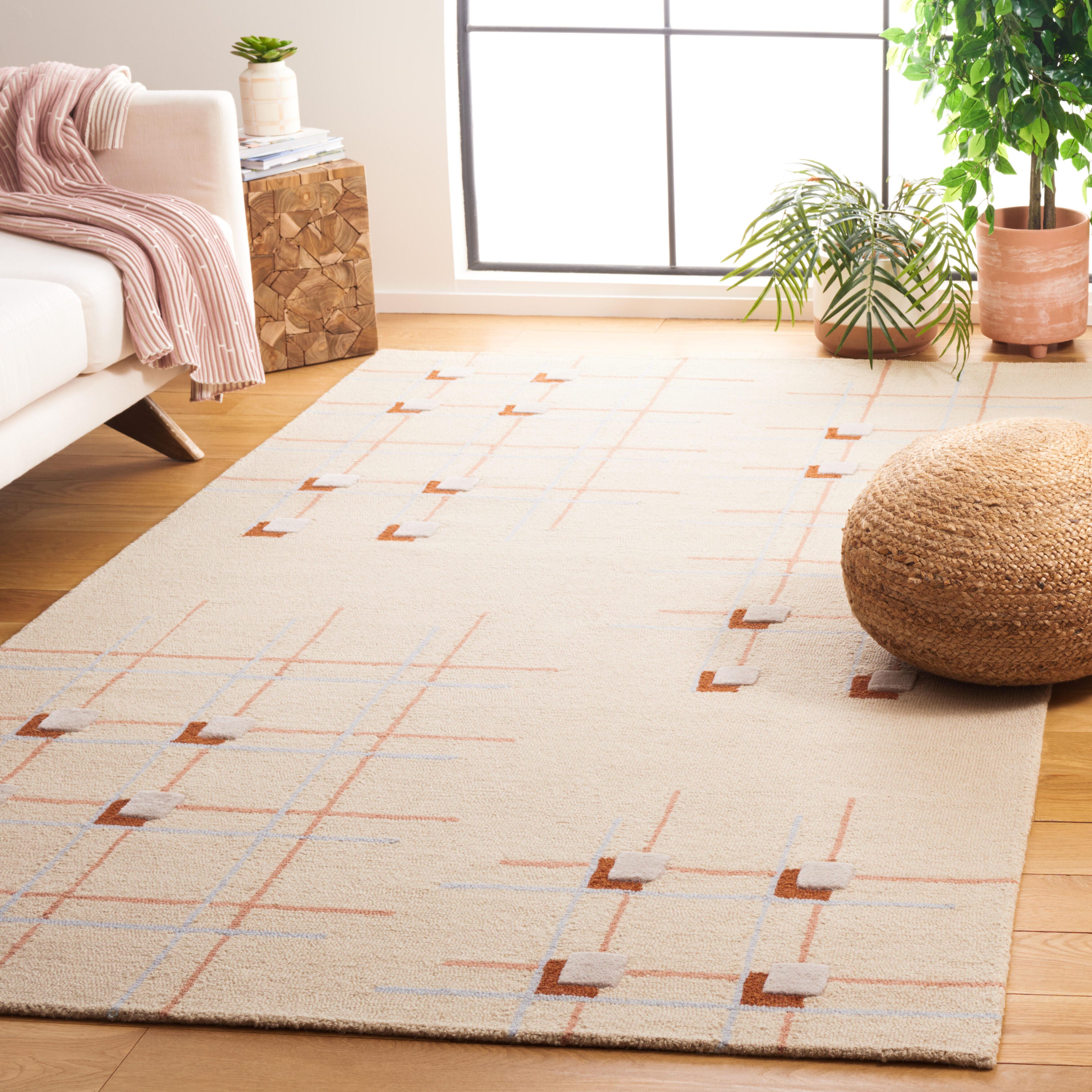 Safavieh Genre Tantica 5' x 8' Area Rug, Beige, rollover