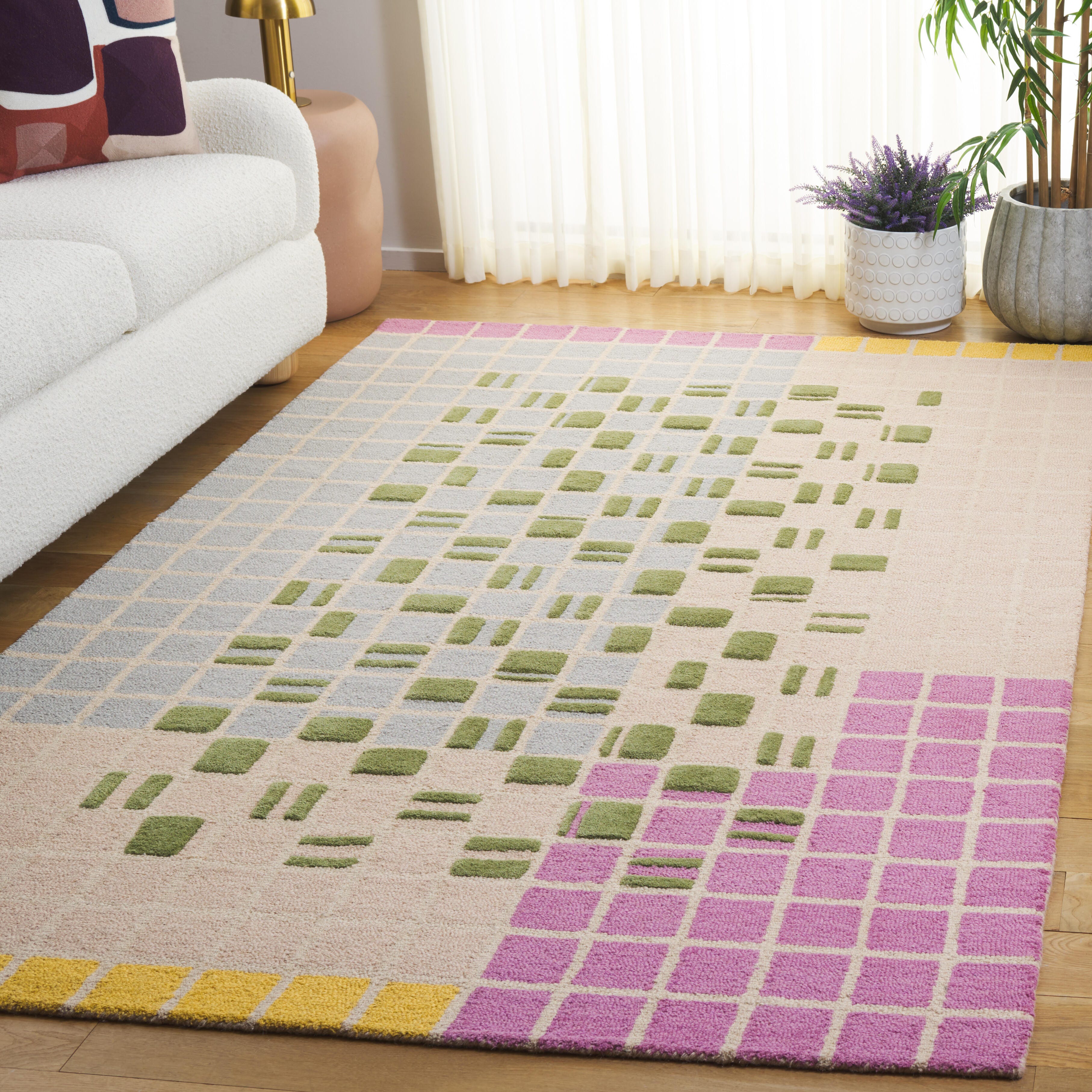 Safavieh Genre Conja 8' x 10' Area Rug, Cream/Blue, rollover