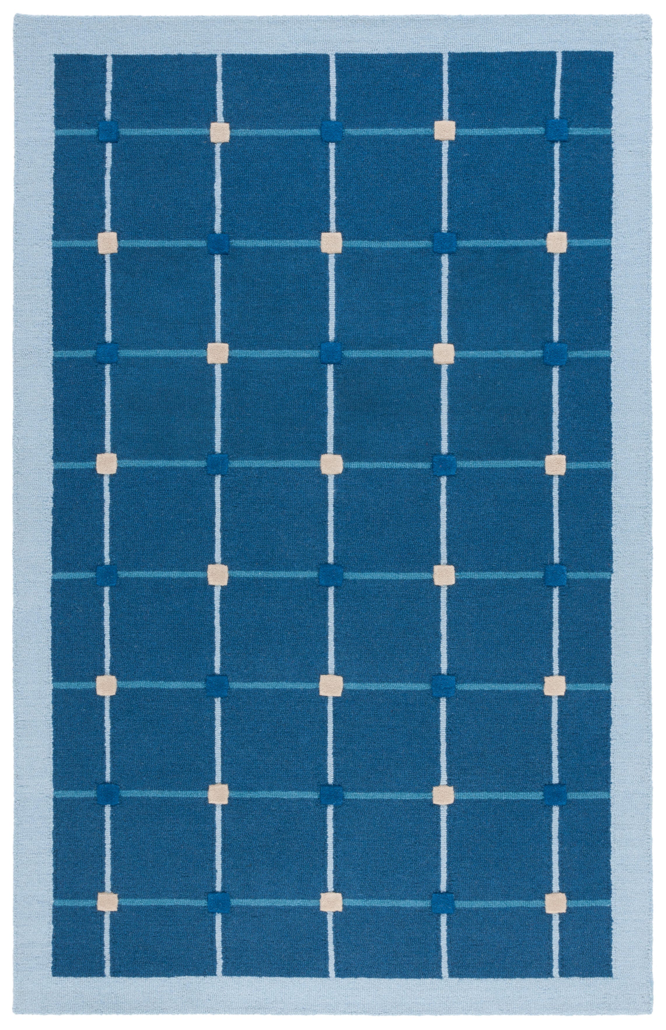 Safavieh Genre Lozena 5' x 8' Area Rug, Blue, large