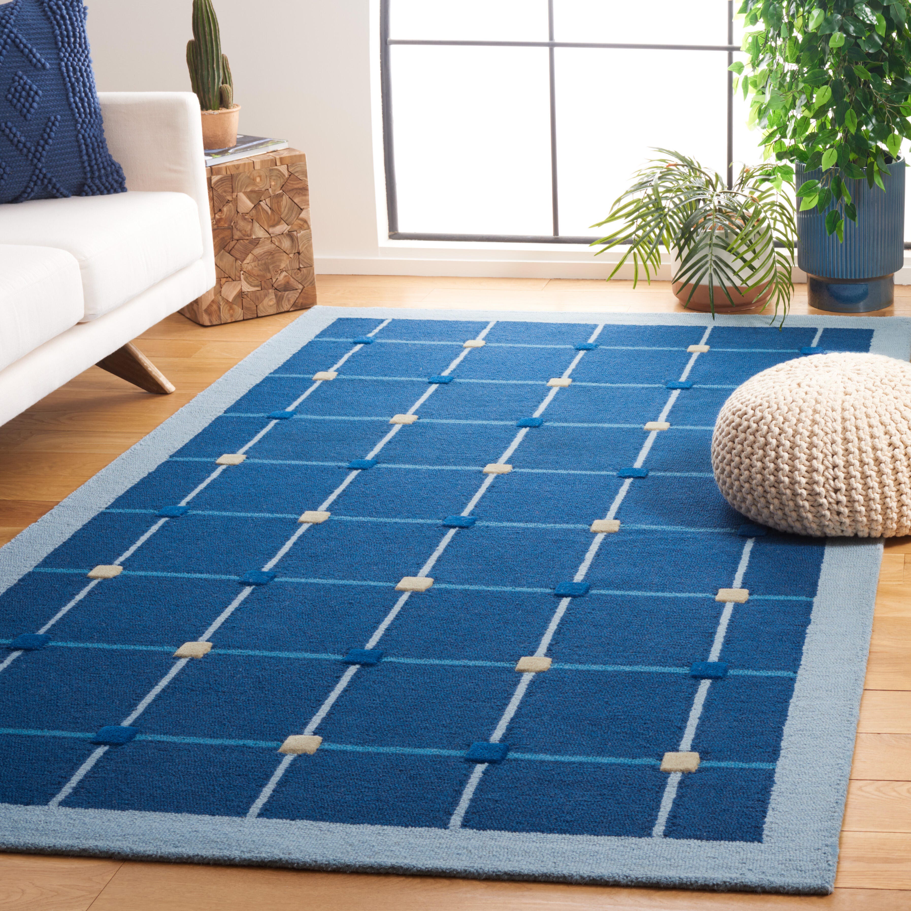 Safavieh Genre Lozena 6' x 9' Area Rug, Blue, rollover