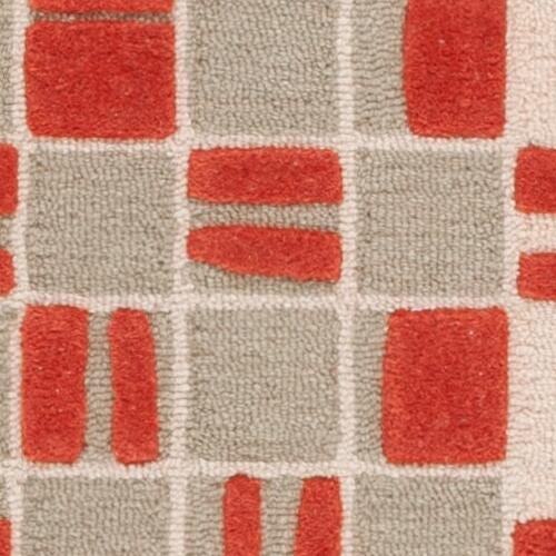 Swatch color Beige/Red 