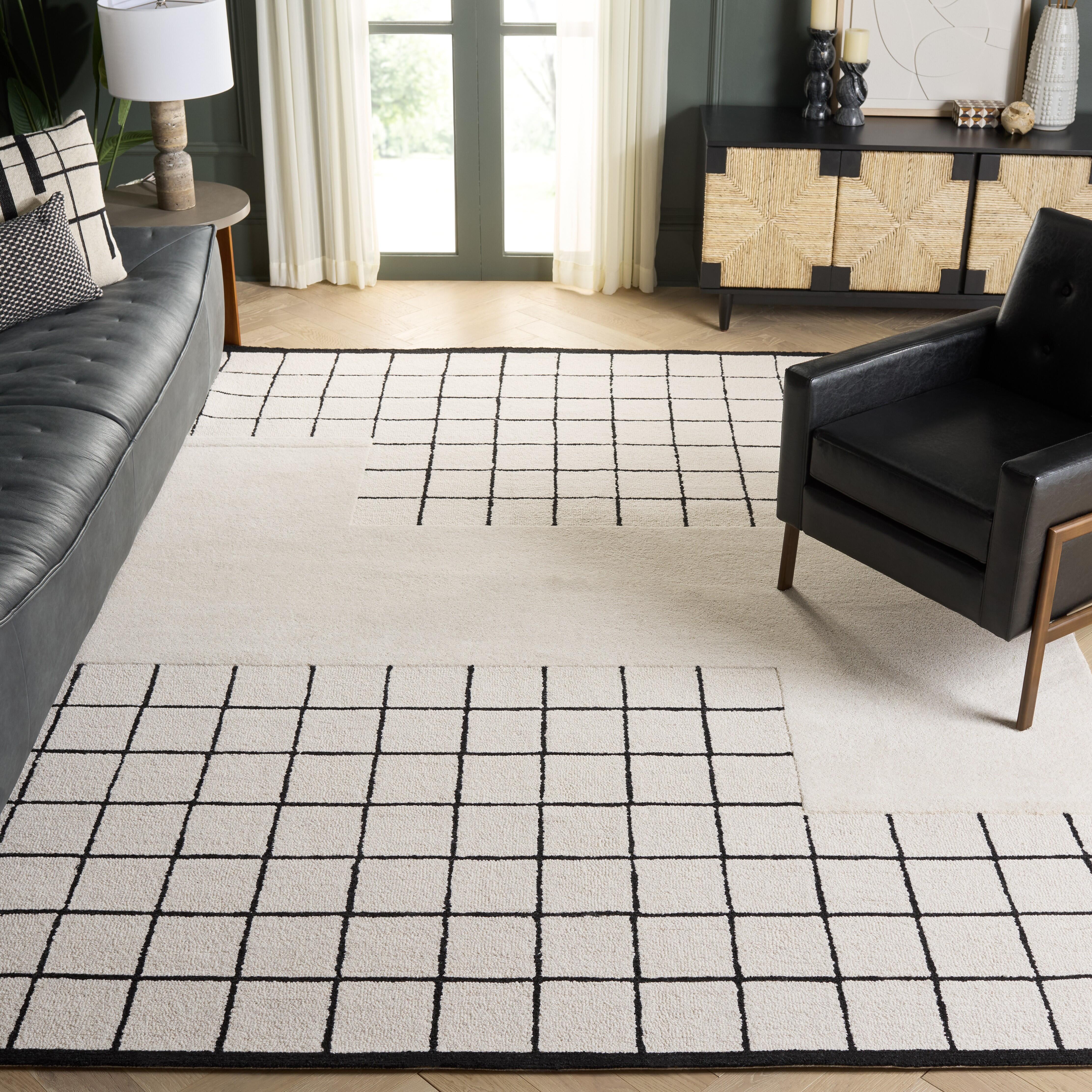 Safavieh Genre Xenija 8' x 10' Area Rug, Ivory/Black
